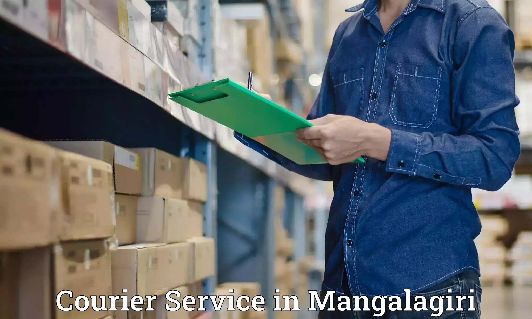 Global courier networks in Mangalagiri