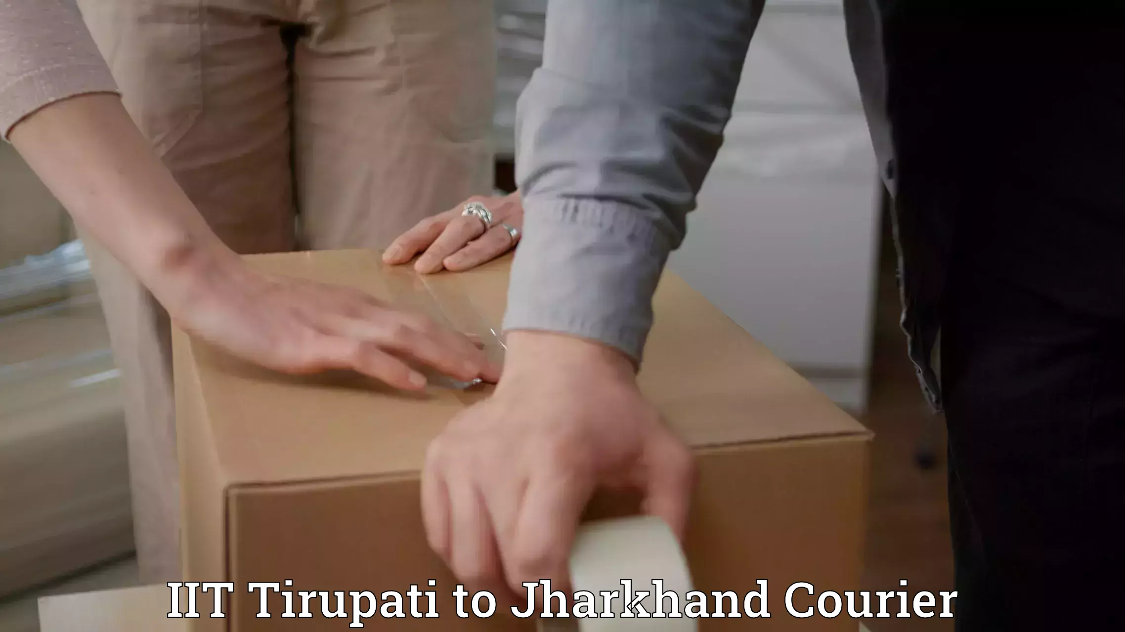 Package delivery network IIT Tirupati to IIT Dhanbad
