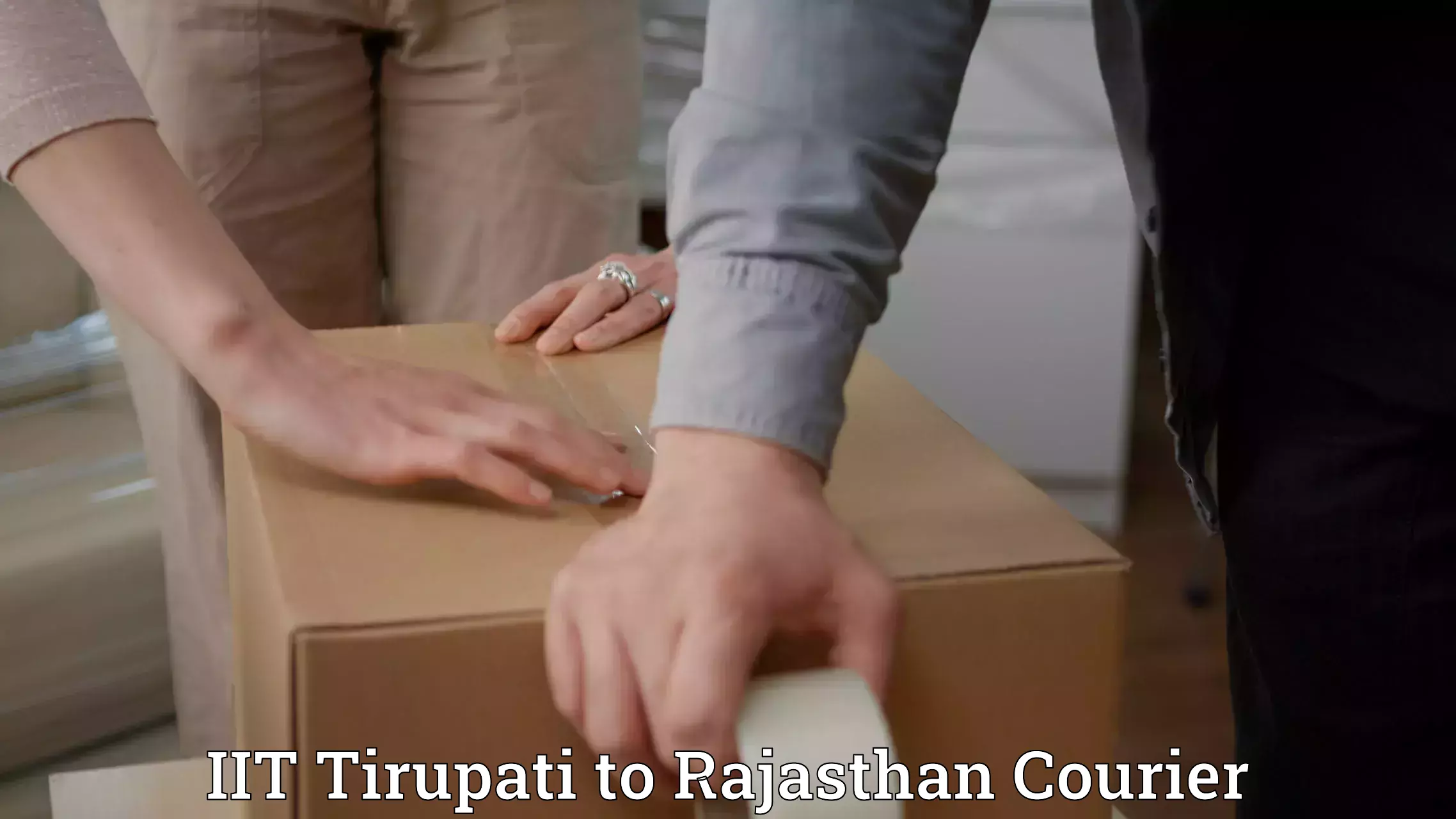 Courier service innovation IIT Tirupati to Nokha