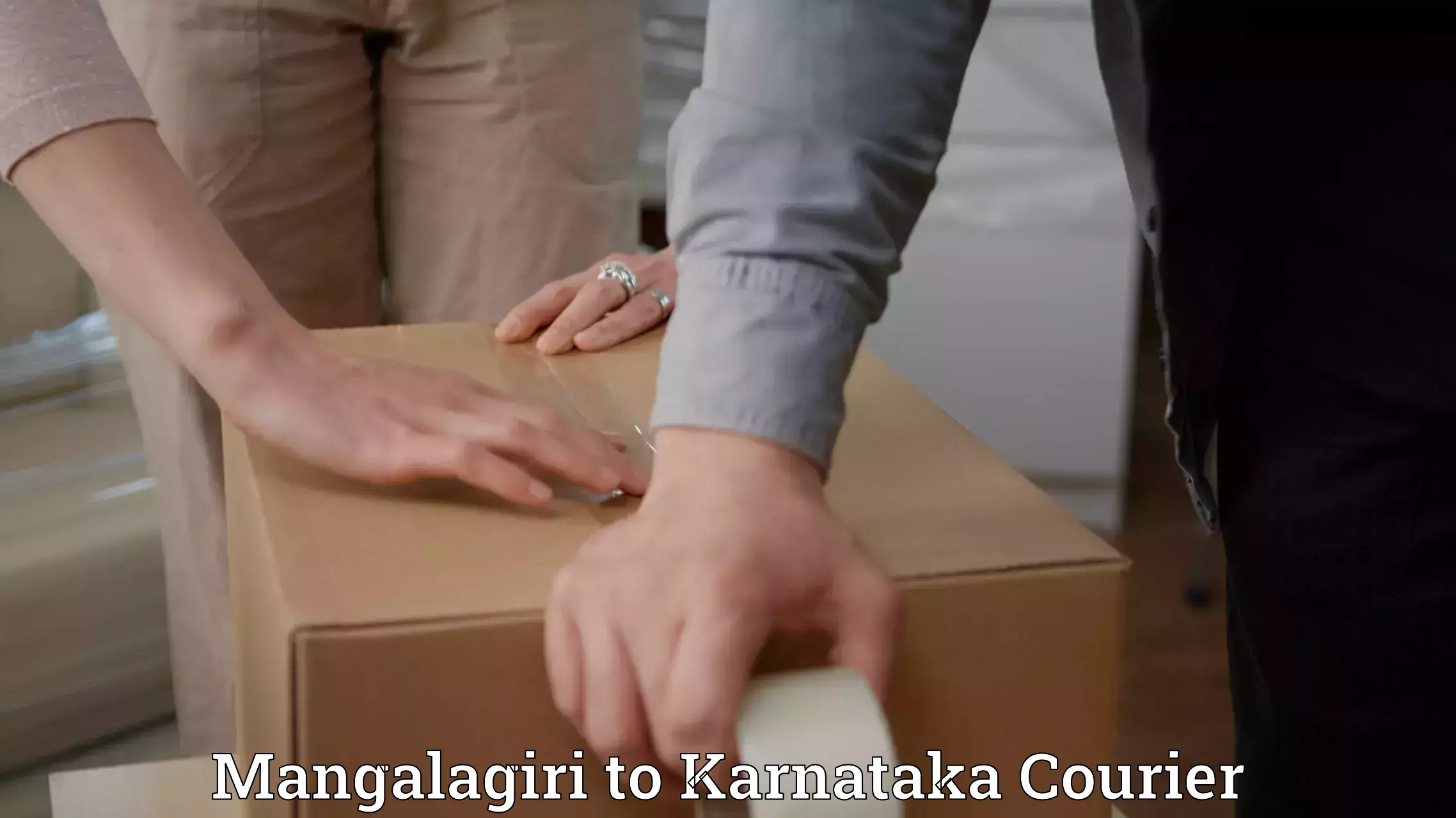 International courier rates Mangalagiri to Yenepoya Mangalore