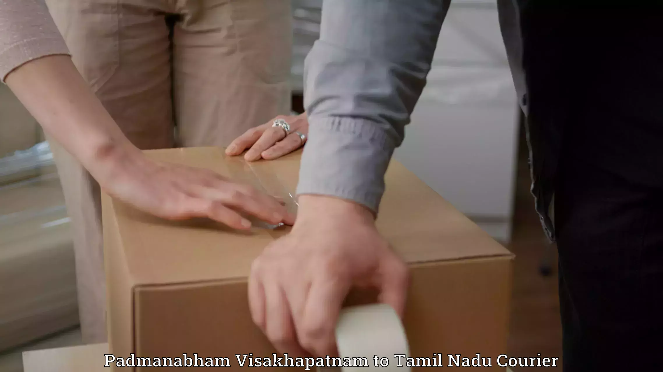 Parcel delivery automation Padmanabham Visakhapatnam to Ranipet