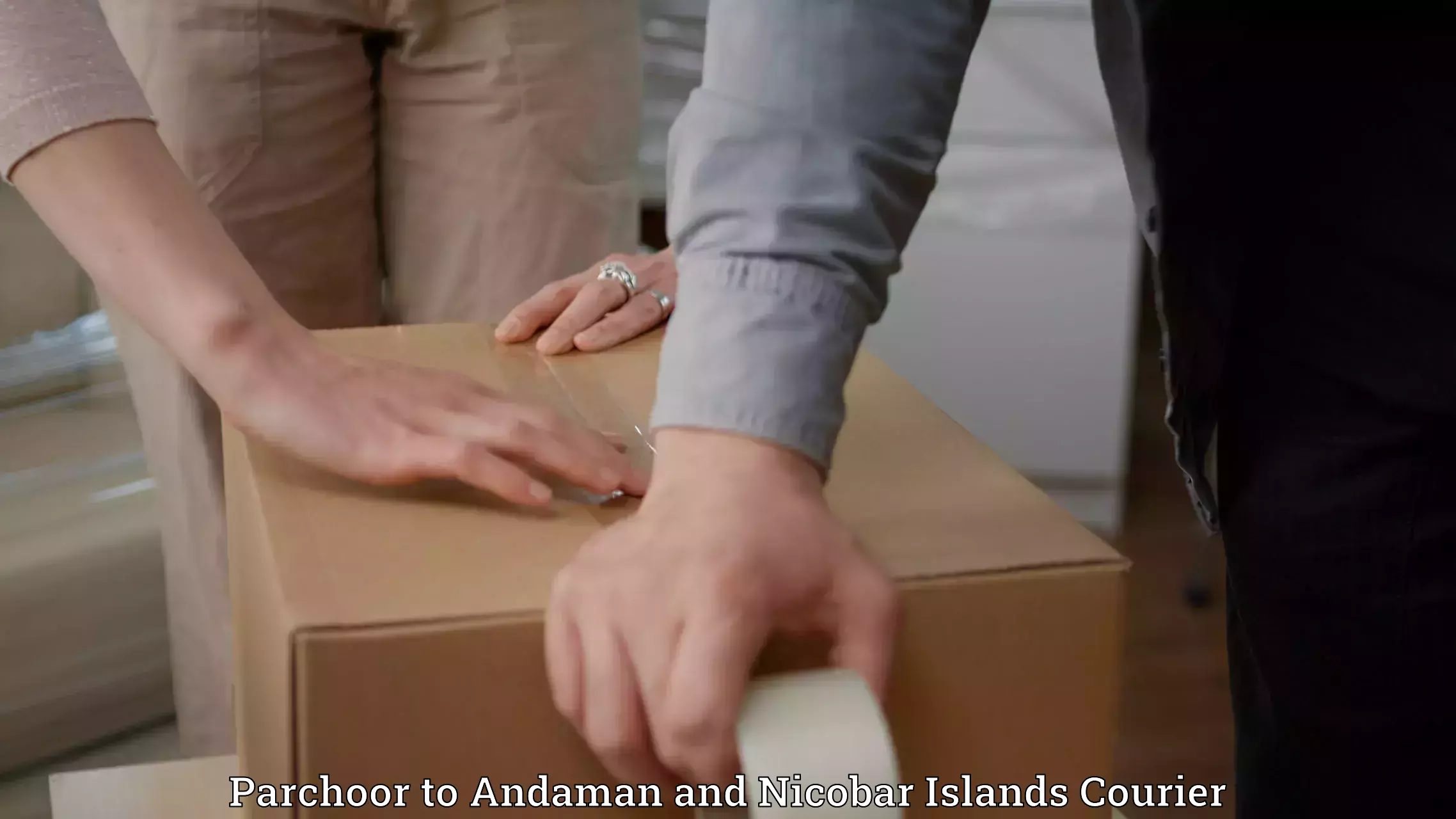Long distance courier Parchoor to Andaman and Nicobar Islands