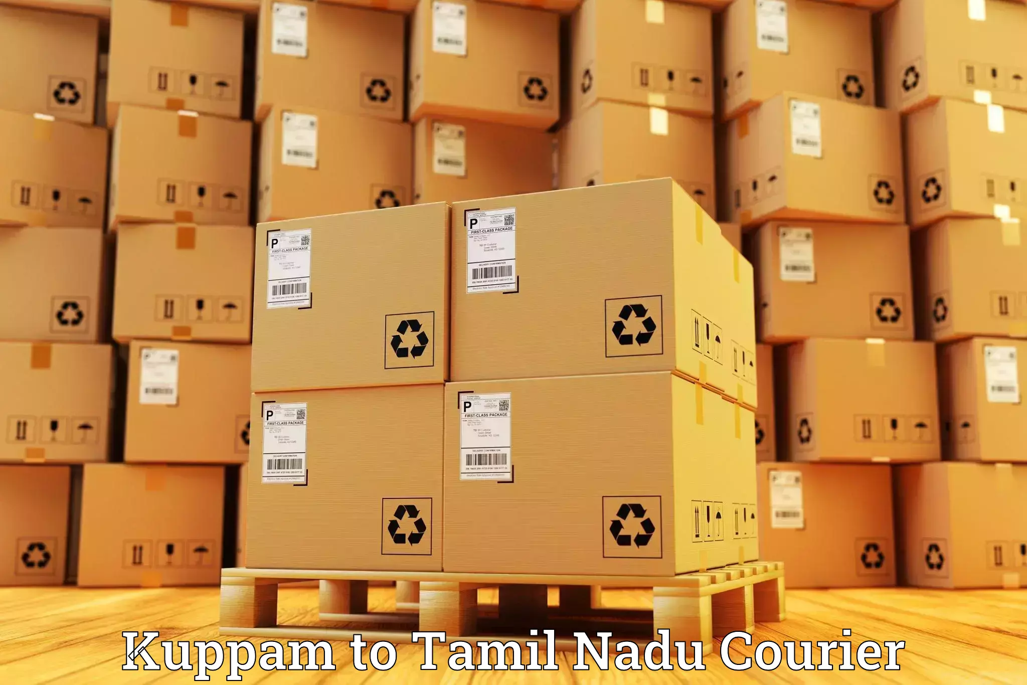 Flexible delivery scheduling in Kuppam to Tirunelveli