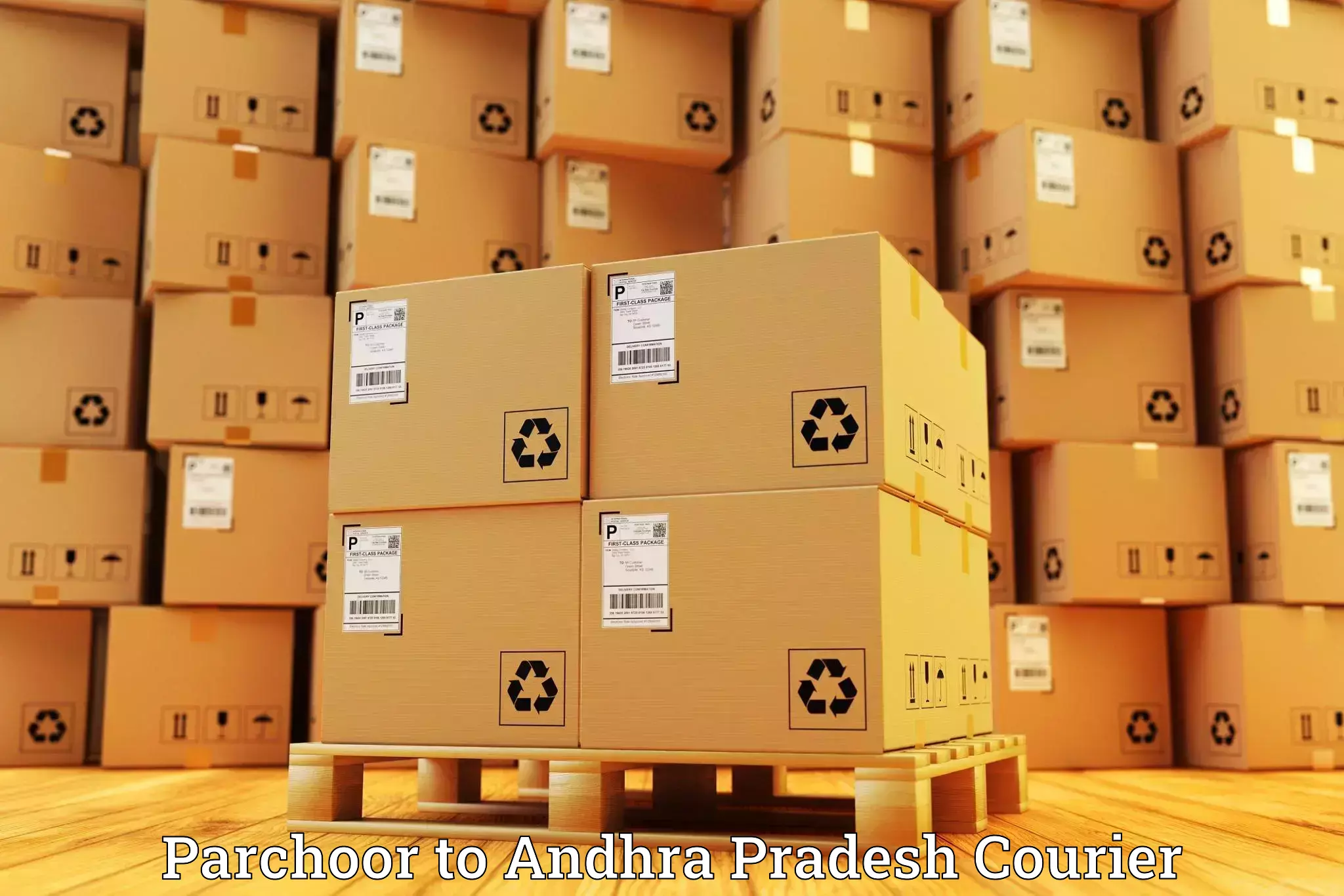 Efficient shipping operations Parchoor to Koneru Lakshmaiah Education Foundation University Vaddeswaram