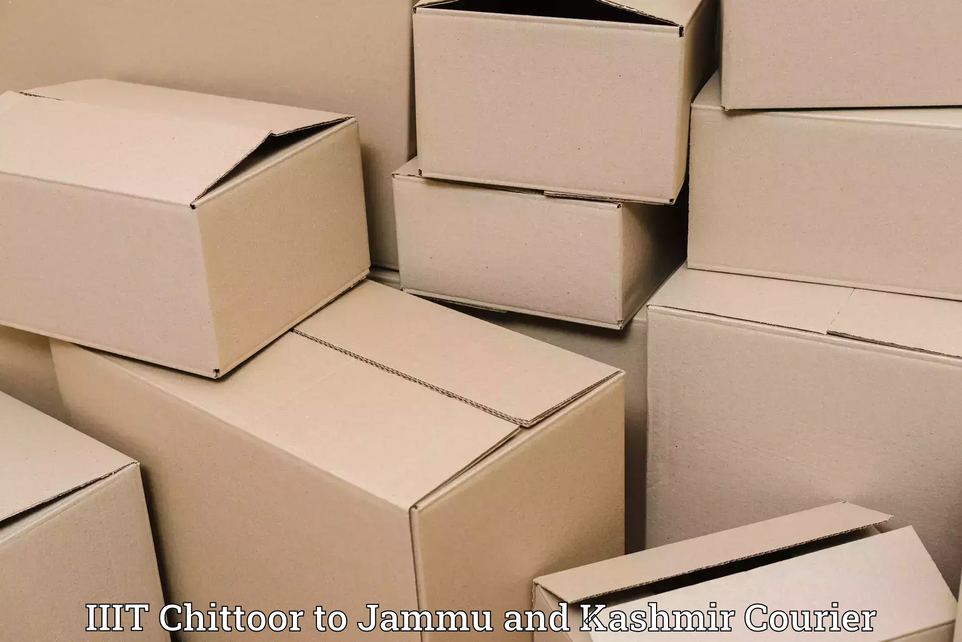 Innovative courier solutions IIIT Chittoor to Kulgam