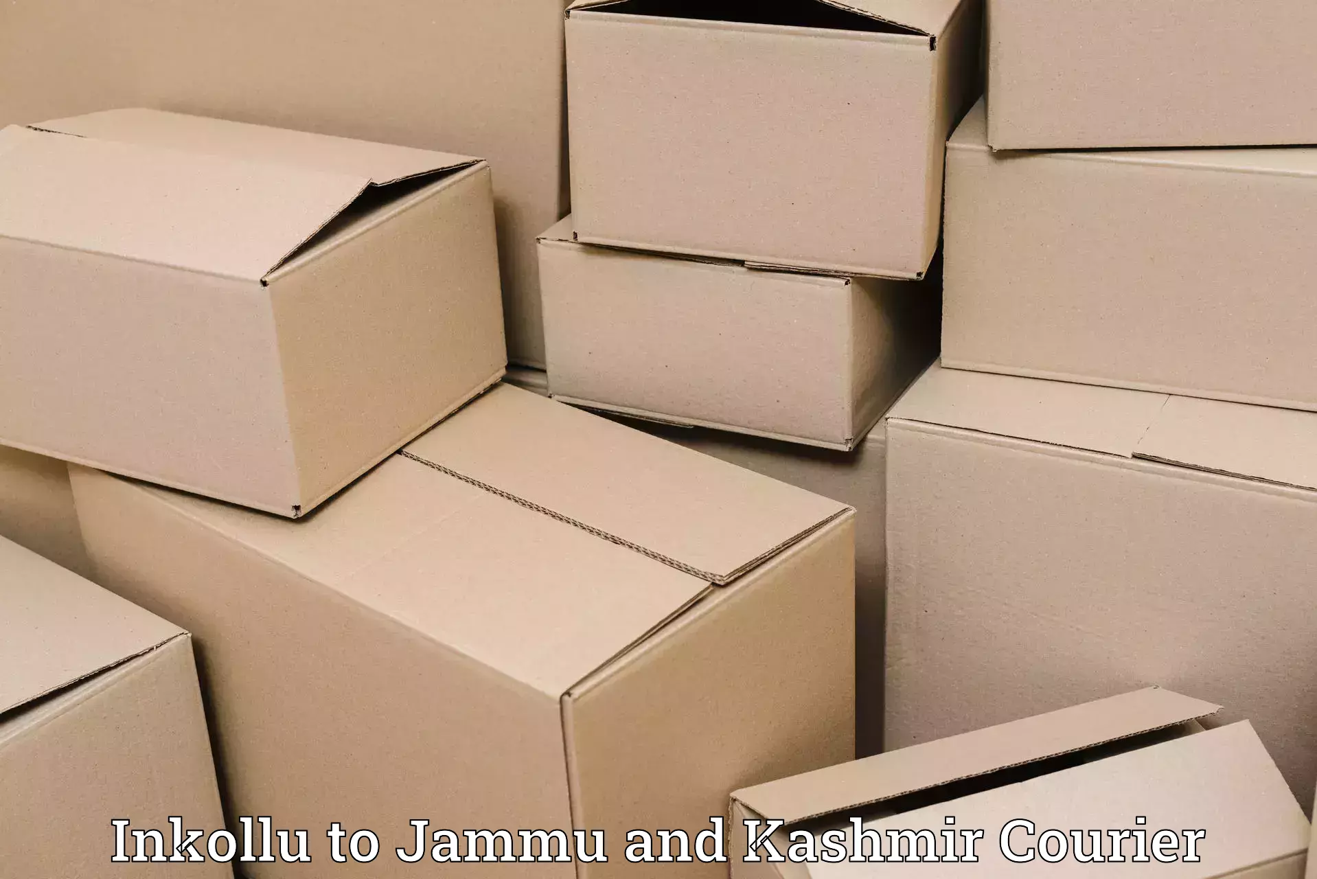 Flexible parcel services Inkollu to Srinagar Kashmir