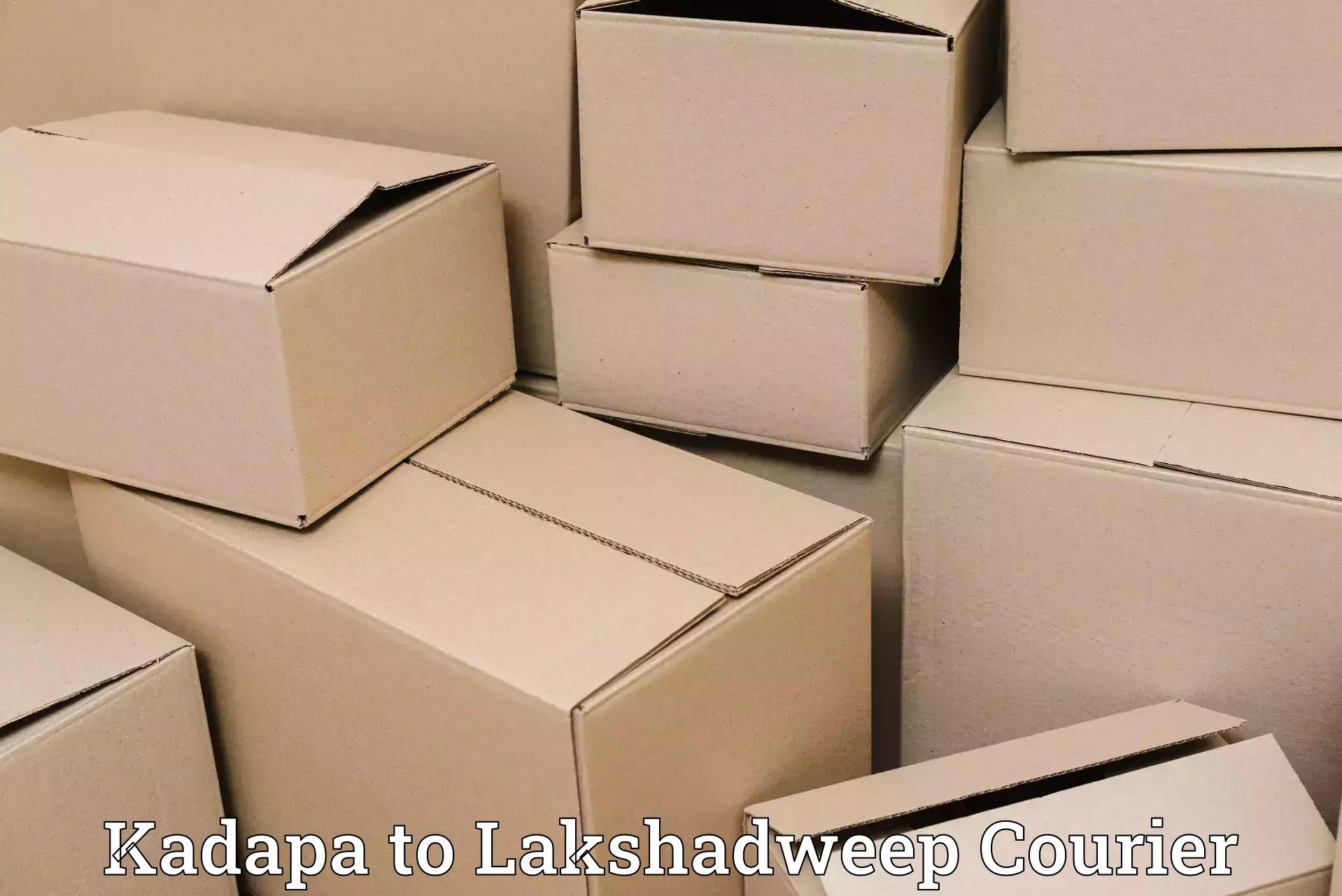 Local delivery service Kadapa to Lakshadweep