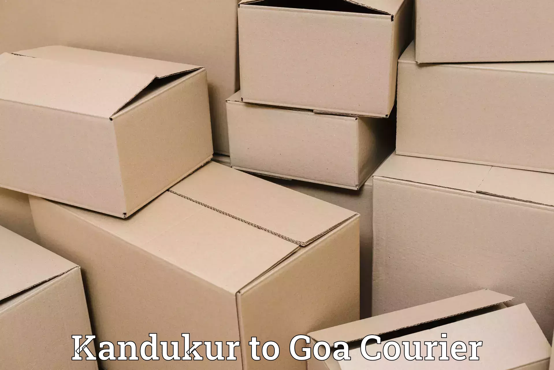 Nationwide parcel services Kandukur to Sanvordem