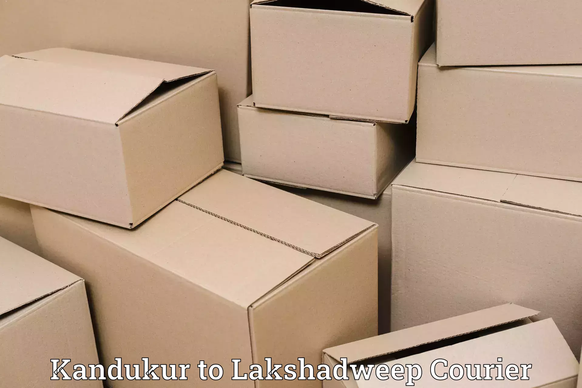 Express package transport Kandukur to Lakshadweep