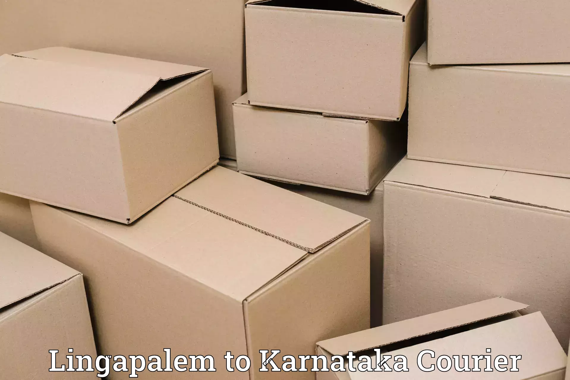Next day courier in Lingapalem to Mangalore Port