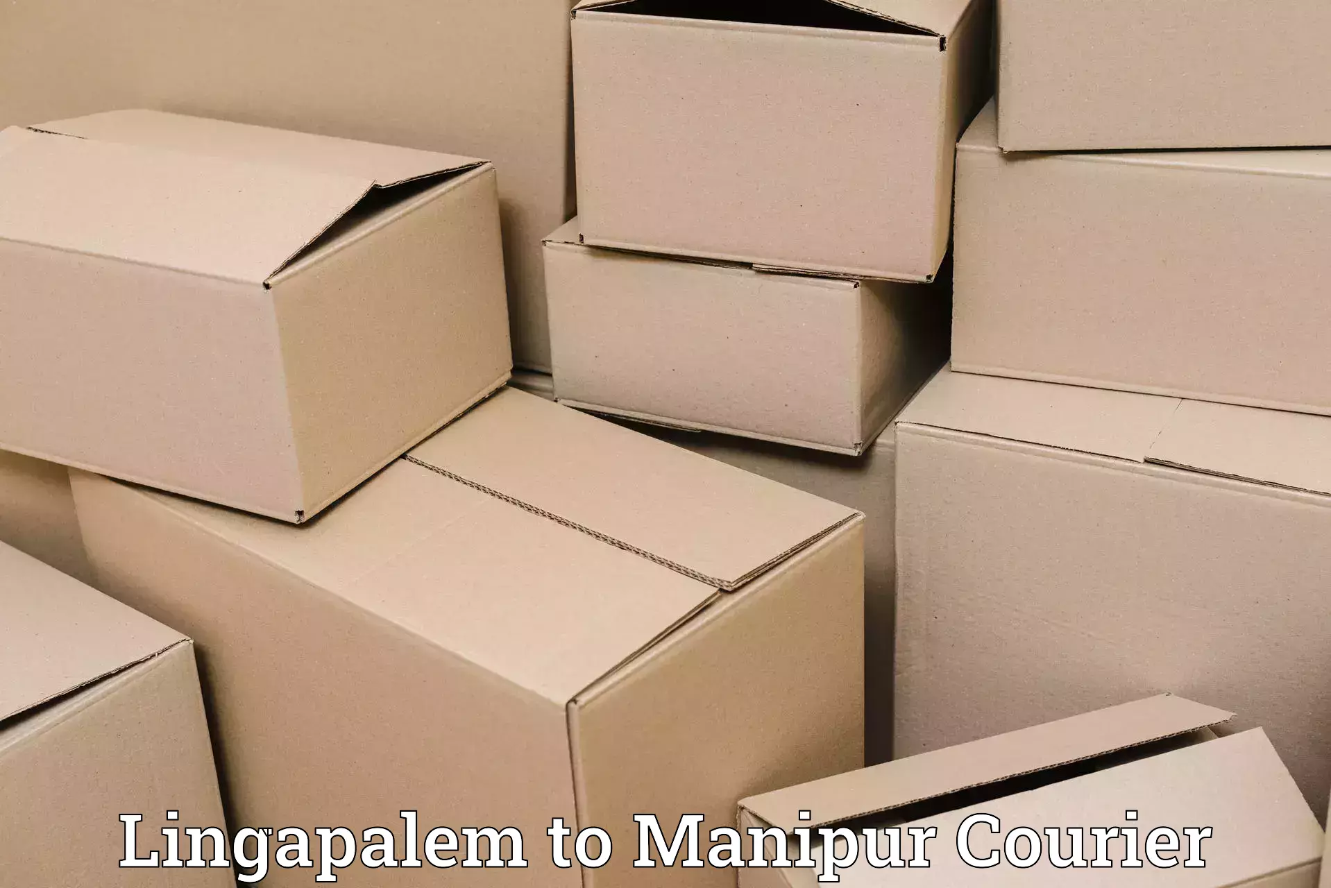 Global parcel delivery Lingapalem to Churachandpur