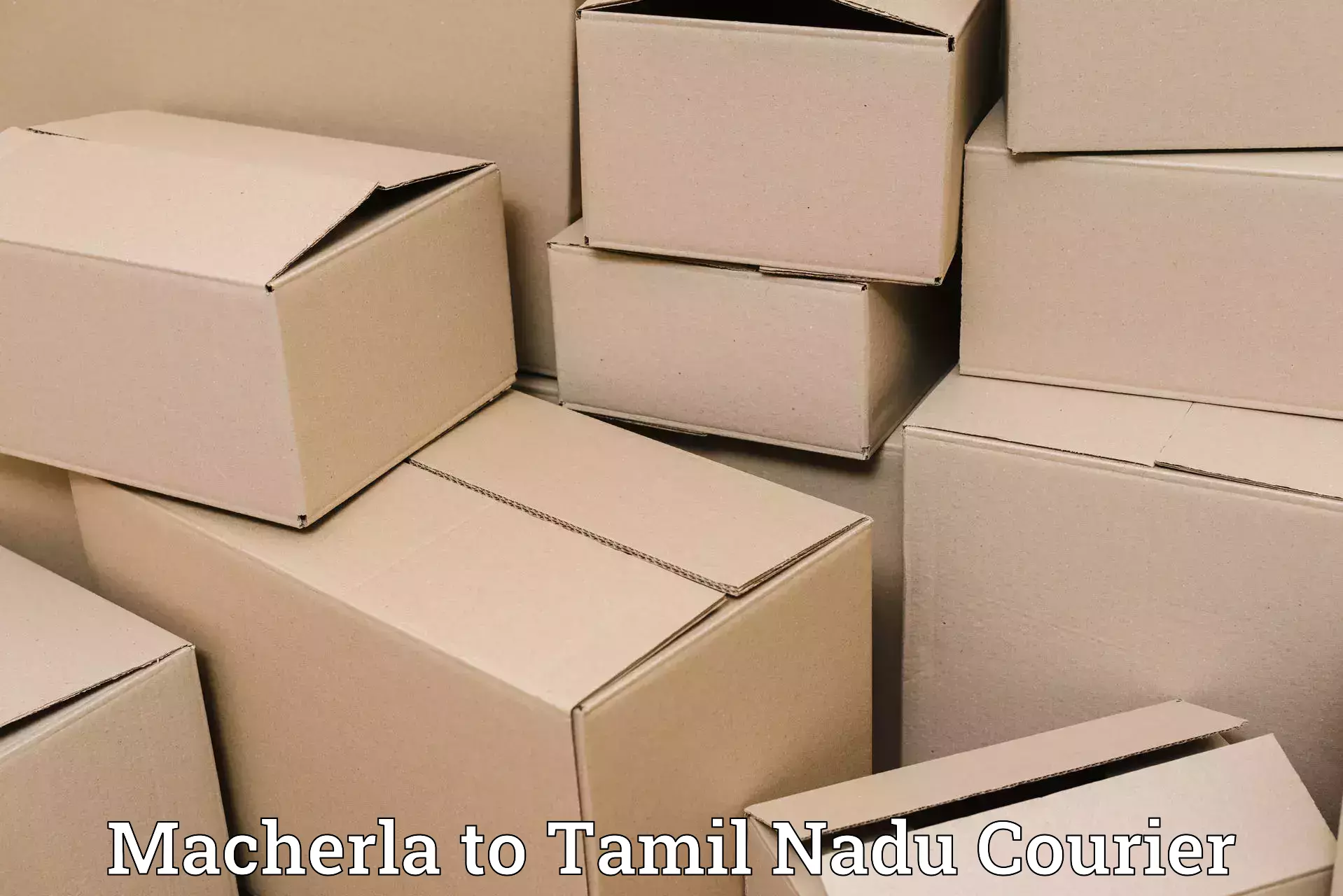 Cost-effective courier options in Macherla to Chennai Port