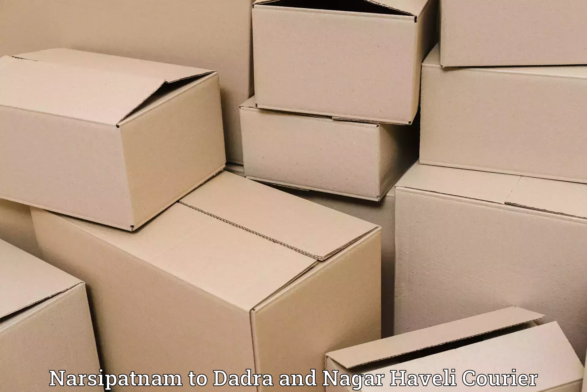 Rapid shipping services Narsipatnam to Silvassa