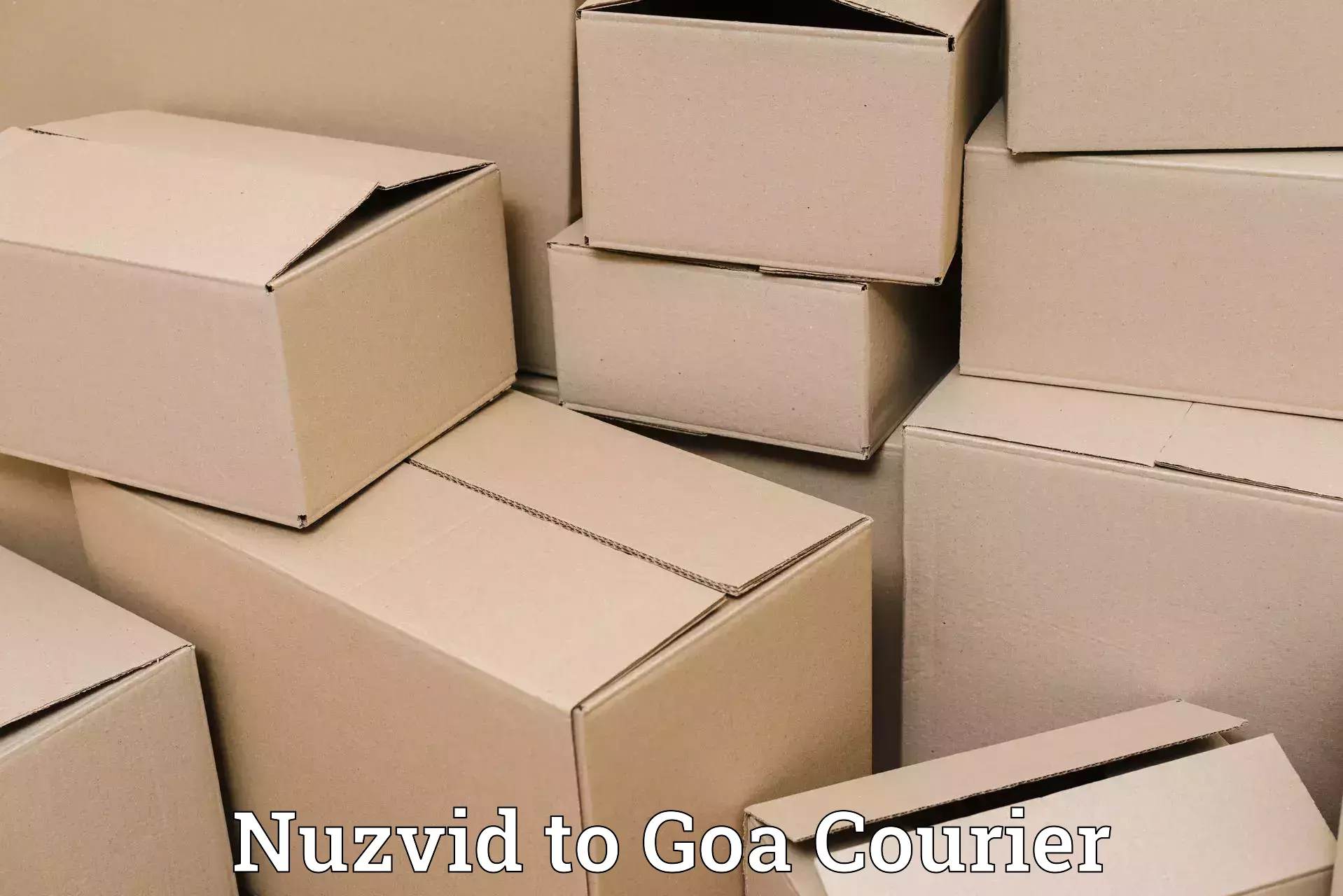 Local delivery service Nuzvid to Vasco da Gama