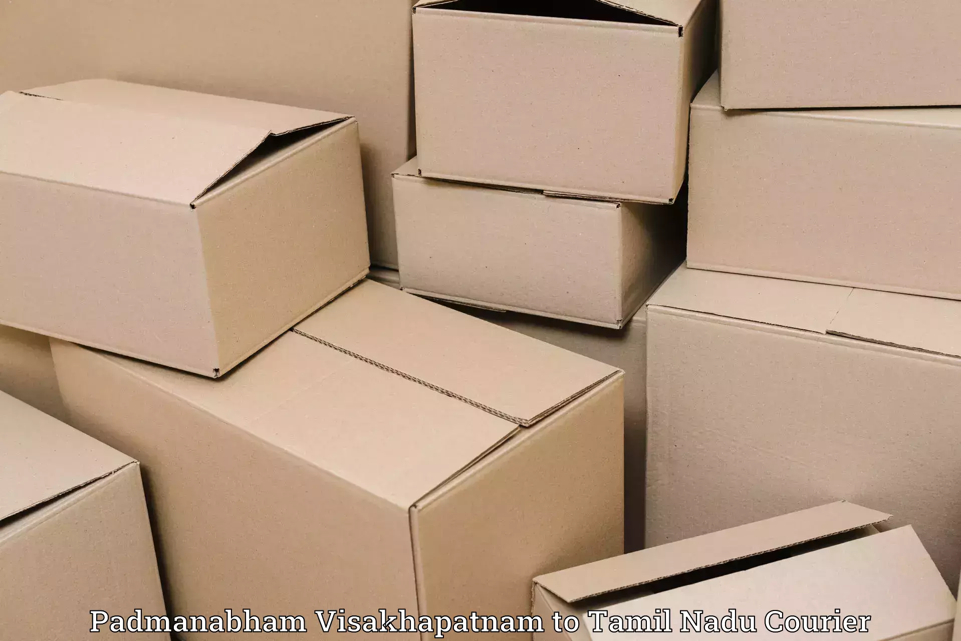 Custom courier packages Padmanabham Visakhapatnam to Ambur