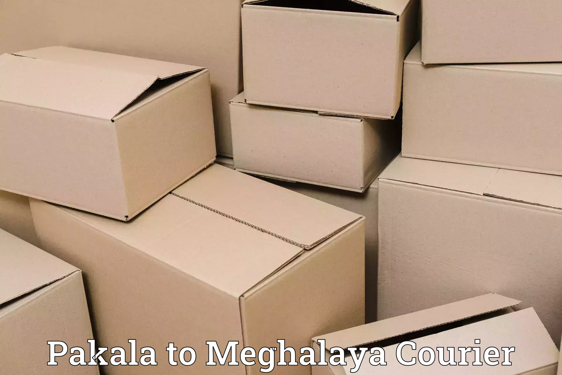 Global shipping networks Pakala to Meghalaya