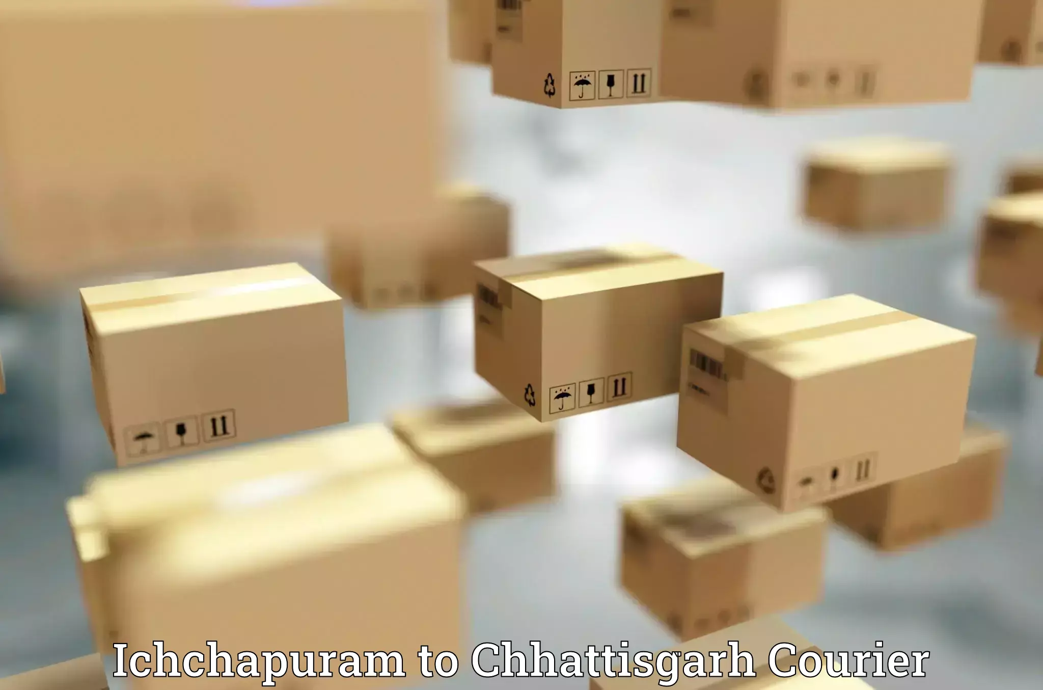 Premium courier services Ichchapuram to Saraipali