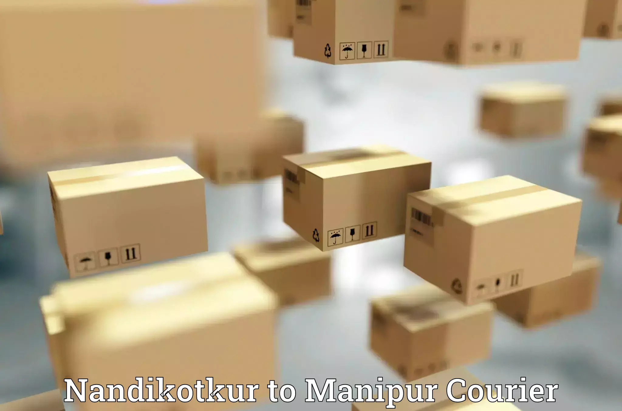 Courier service comparison in Nandikotkur to Manipur