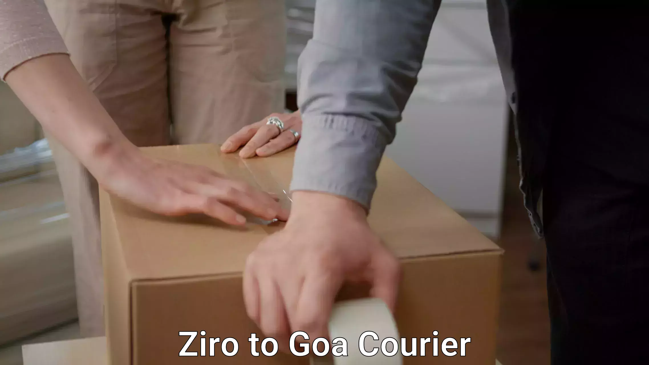 Home relocation services Ziro to Goa