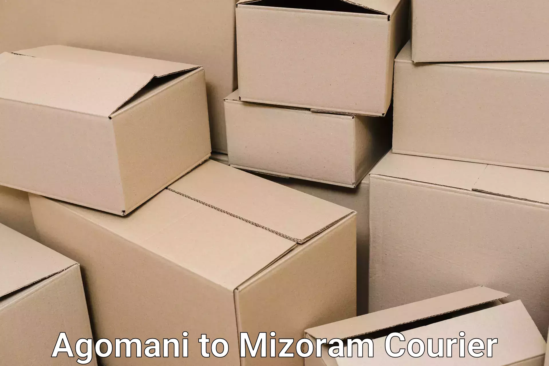 Door-to-door relocation services Agomani to Saiha