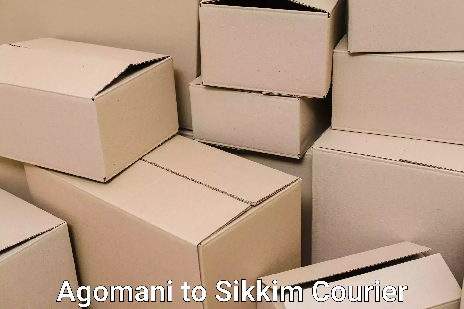 Reliable furniture transport Agomani to Mangan