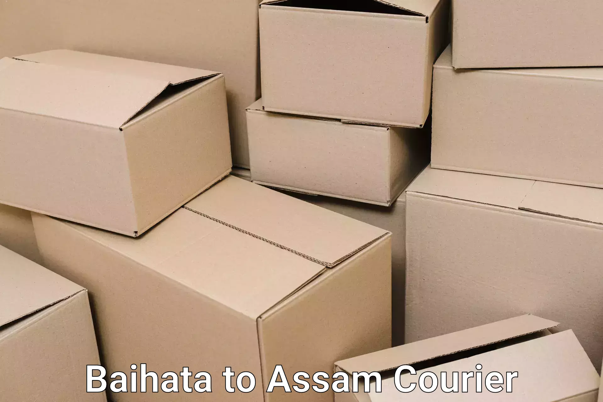 Online household goods transport Baihata to Borholla