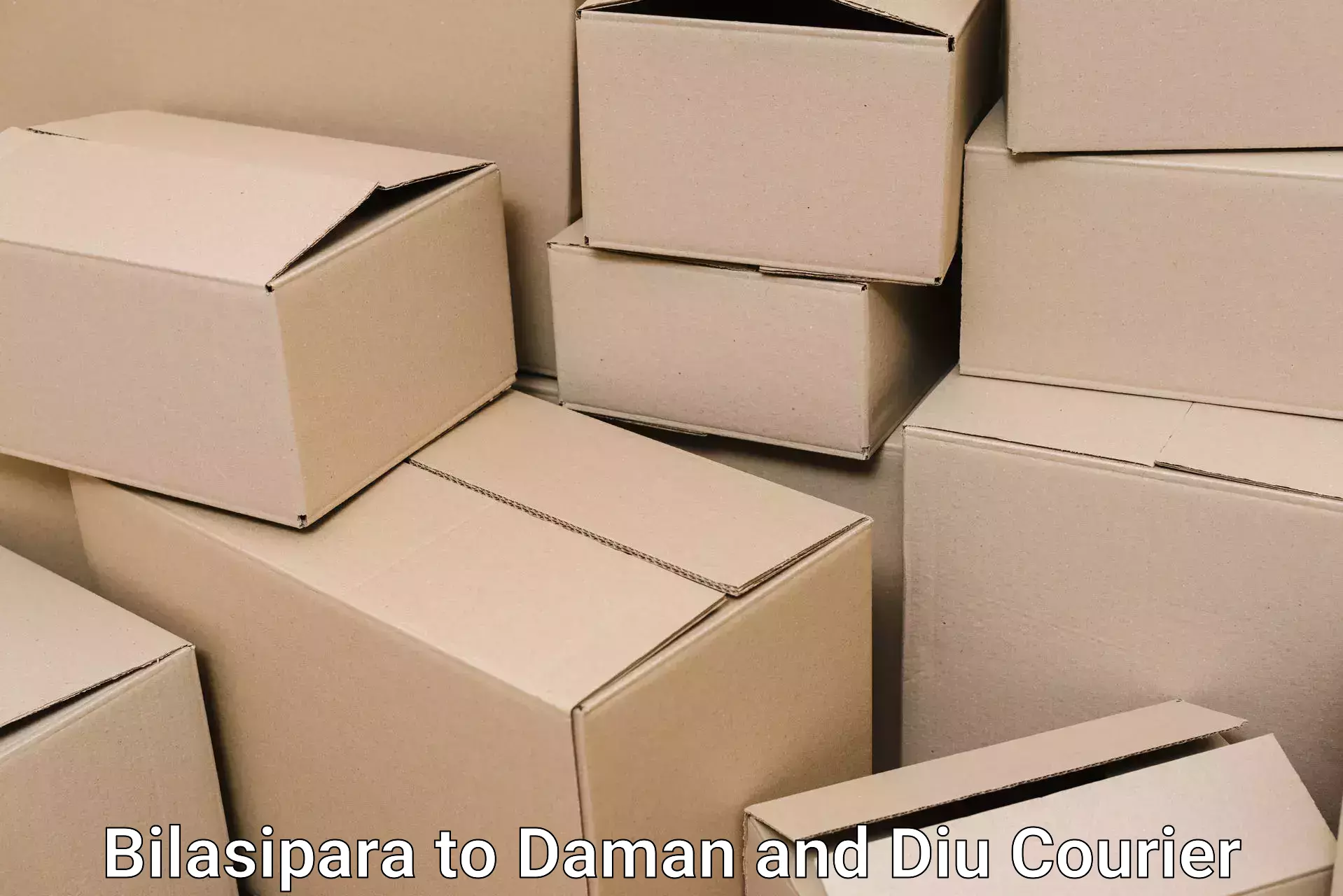 Furniture moving services in Bilasipara to Diu
