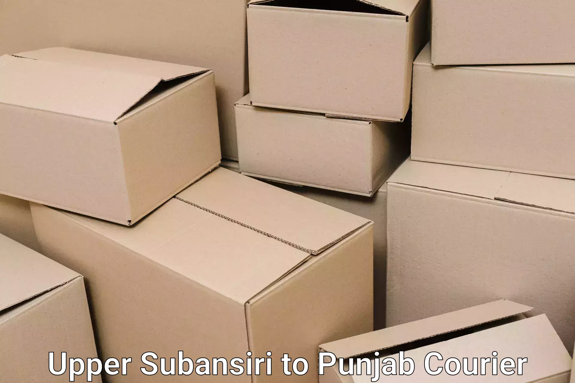 Expert packing and moving Upper Subansiri to Punjab Agricultural University Ludhiana