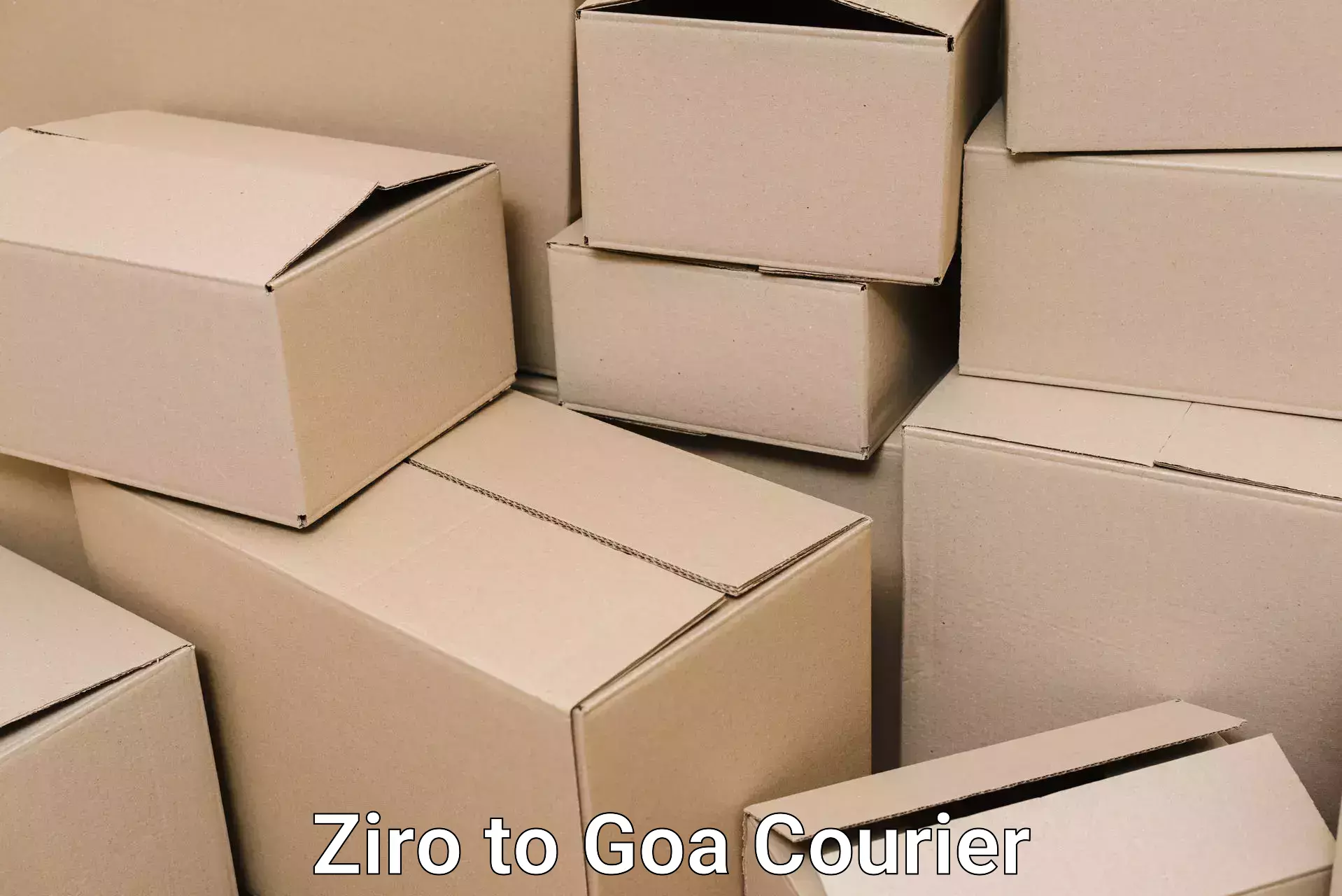Quality household movers Ziro to Ponda