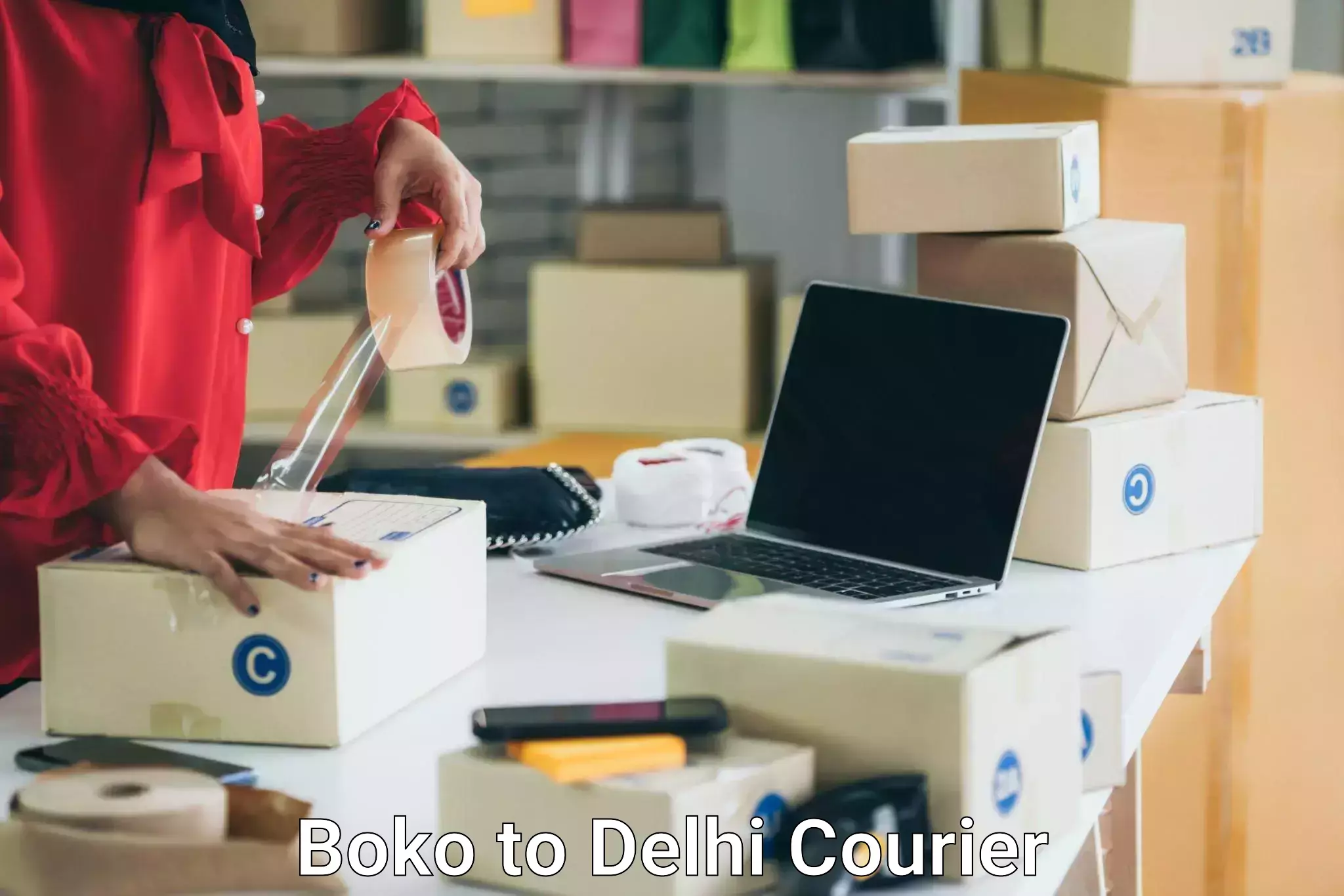 Household moving solutions in Boko to Delhi Technological University DTU