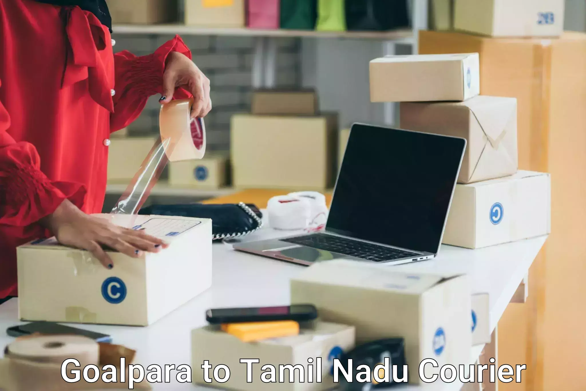 Tailored moving services Goalpara to Kanchipuram