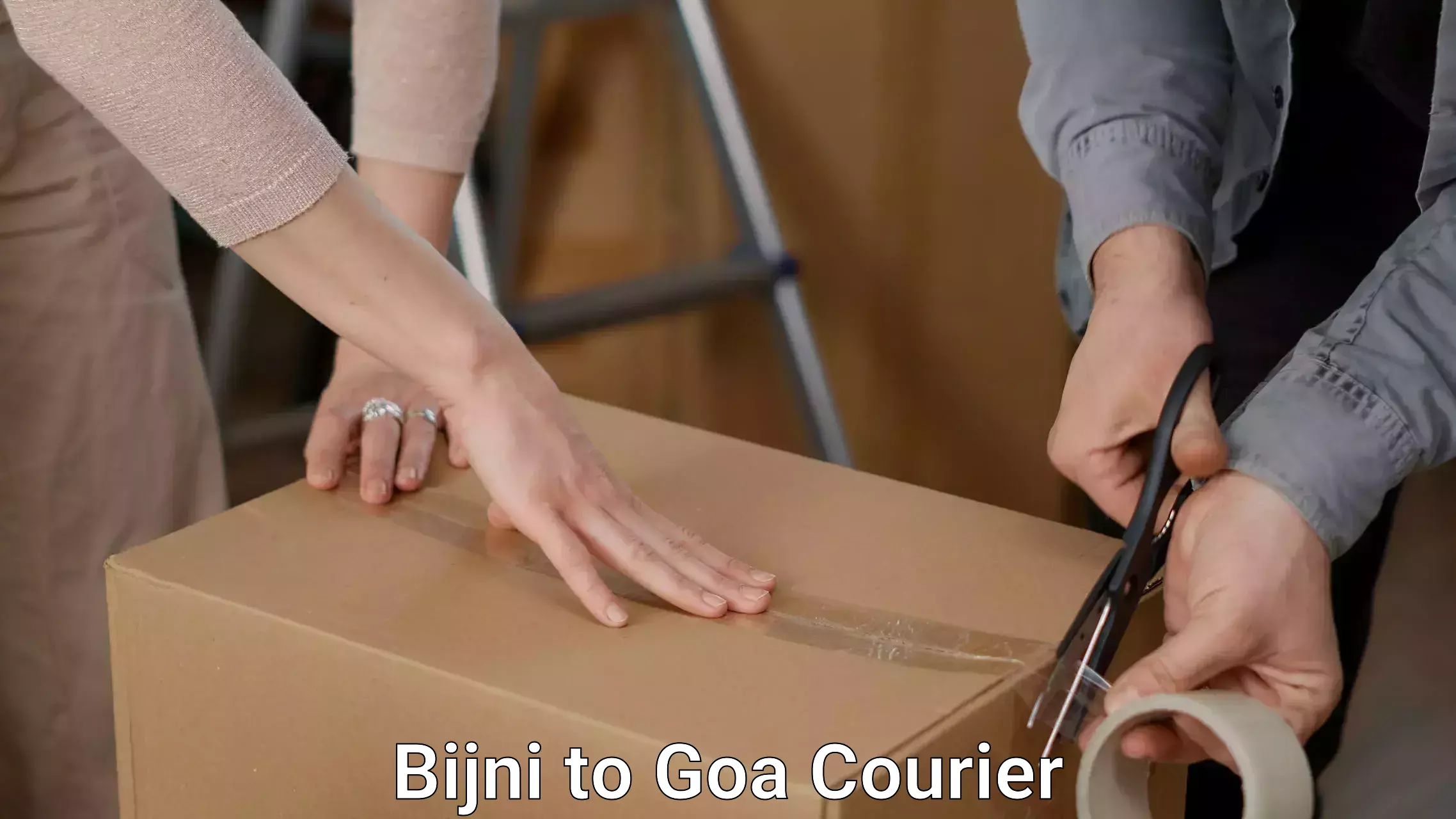 Long-distance household transport in Bijni to South Goa