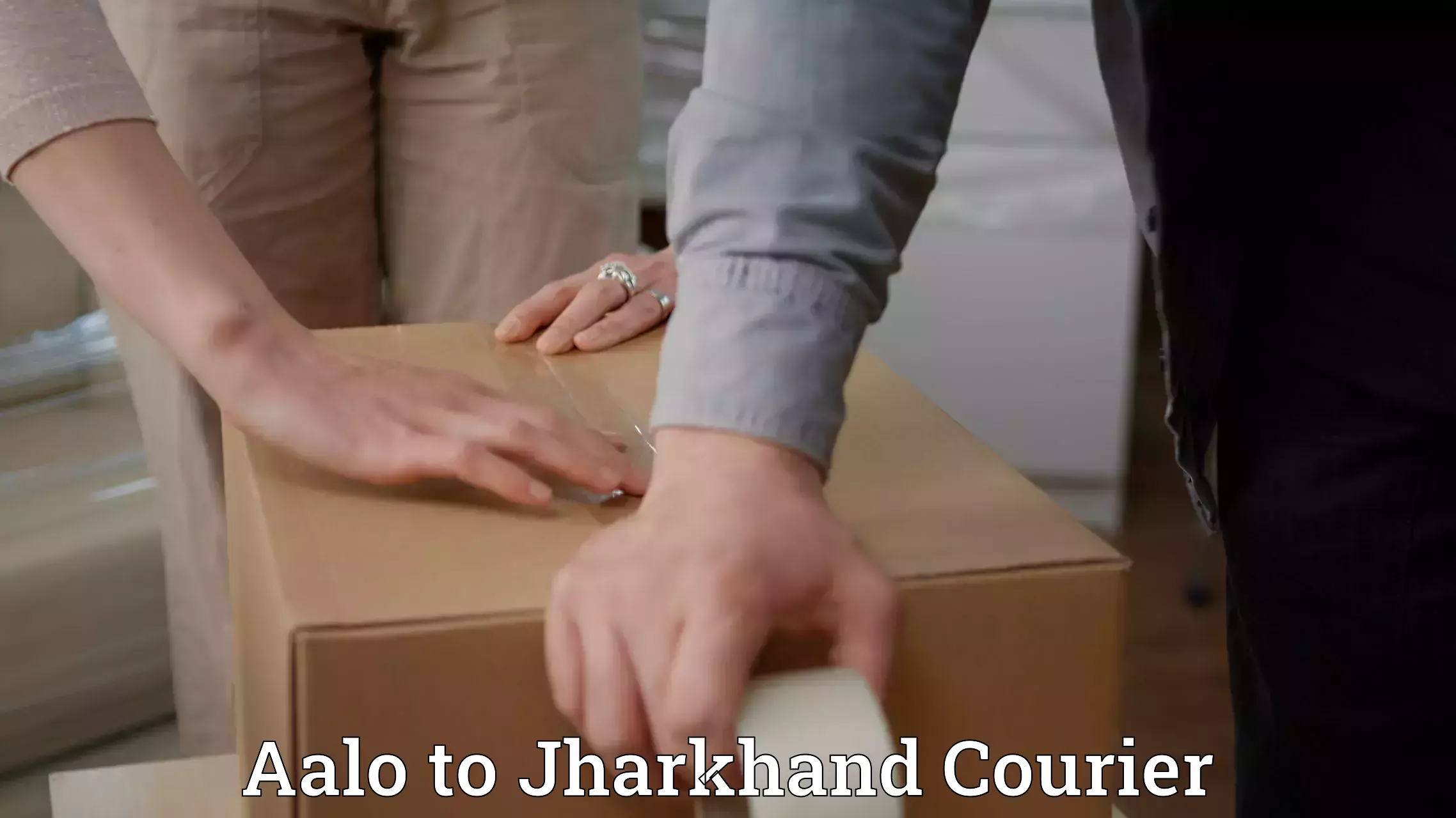 Luggage delivery calculator Aalo to Jharkhand