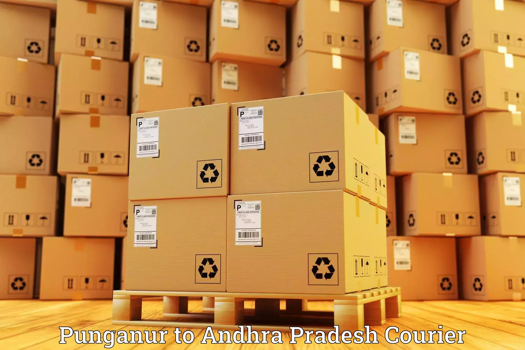 Versatile luggage courier Punganur to Padmanabham Visakhapatnam