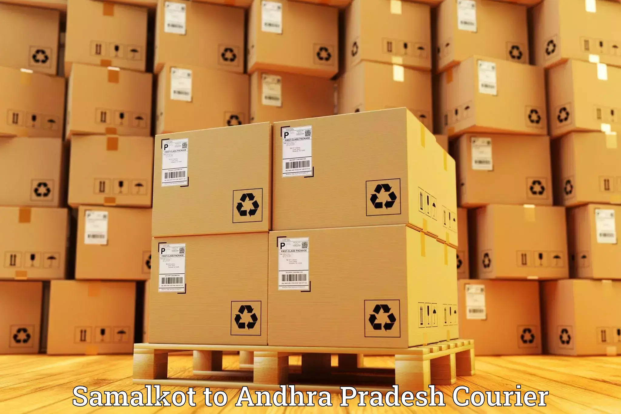 Immediate baggage courier Samalkot to Chimakurthy