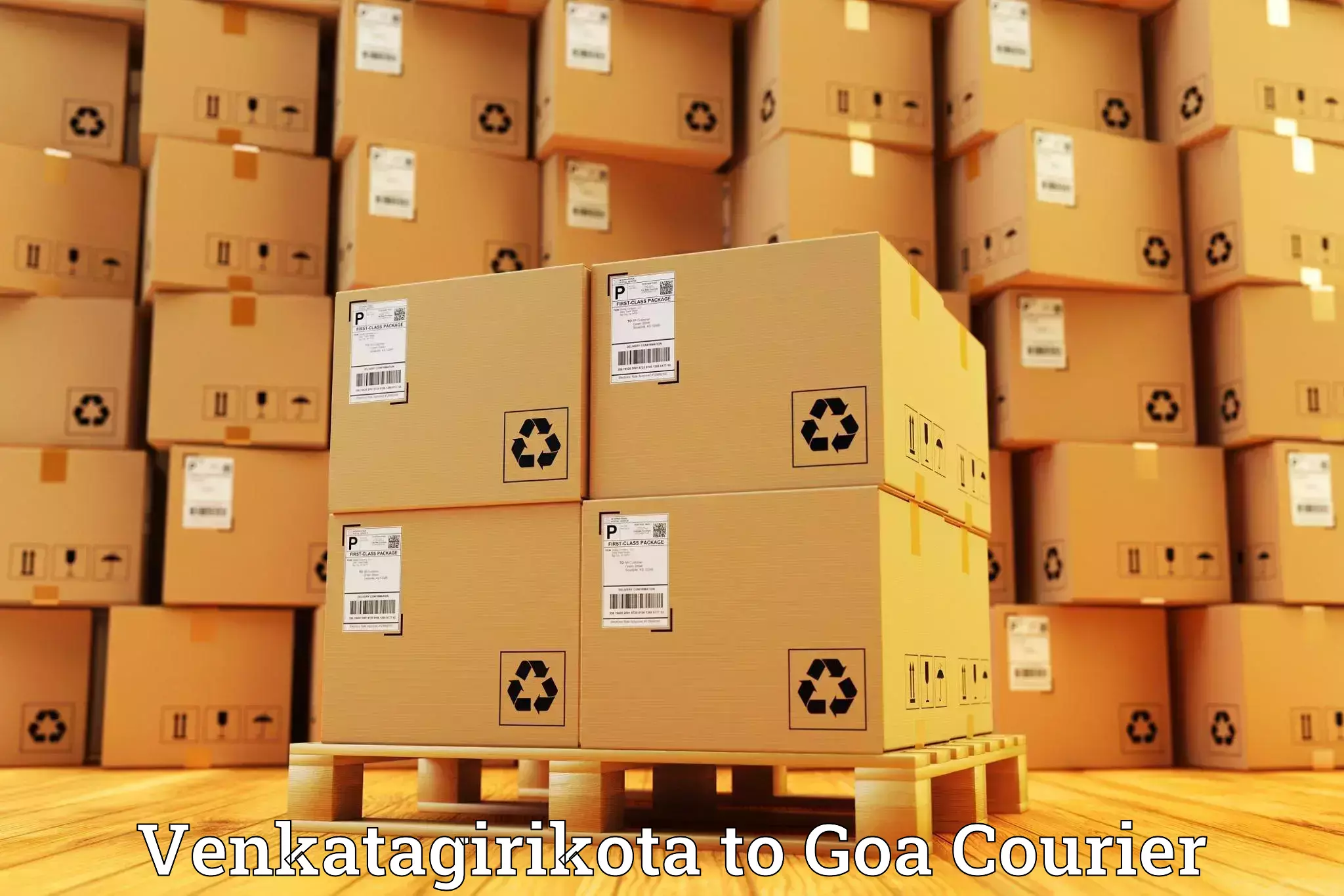 Long distance luggage transport Venkatagirikota to Goa University