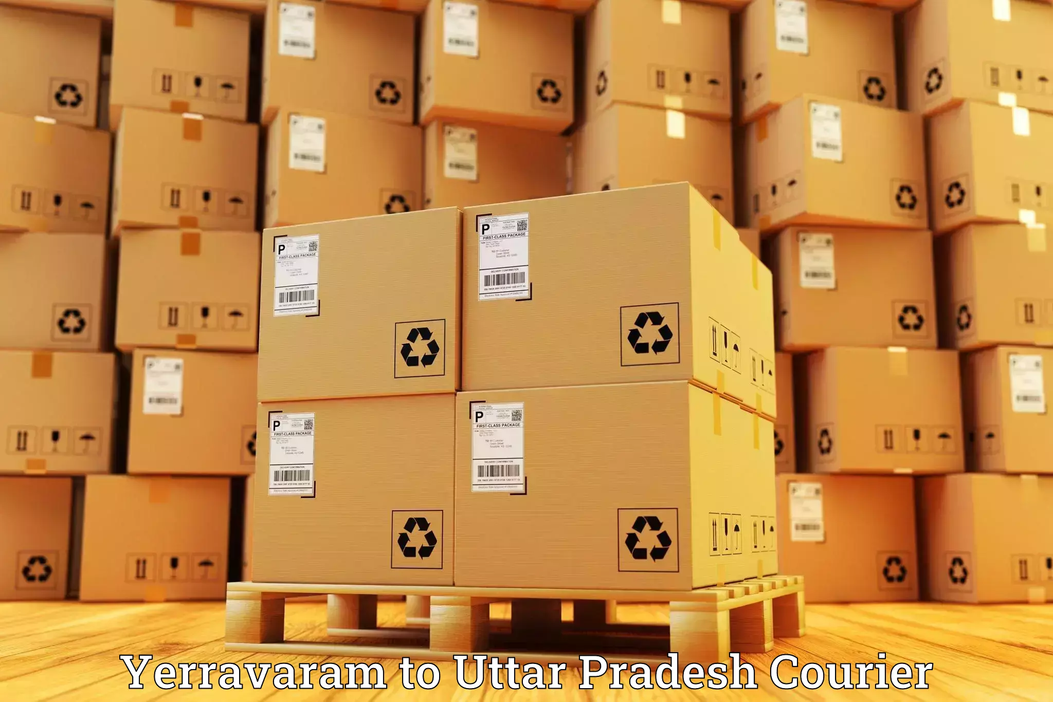 Citywide baggage courier Yerravaram to Uttar Pradesh