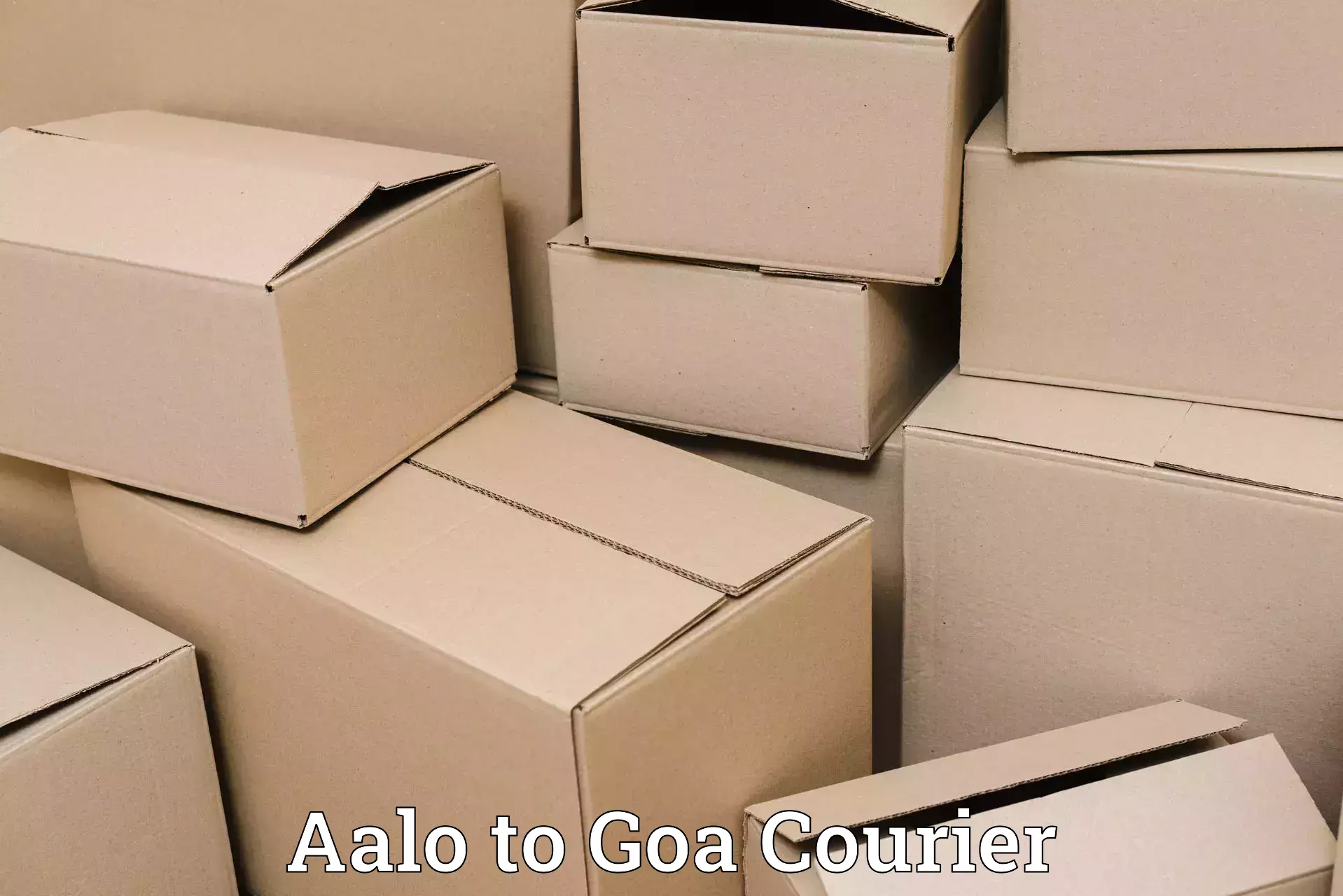 Baggage courier service in Aalo to South Goa