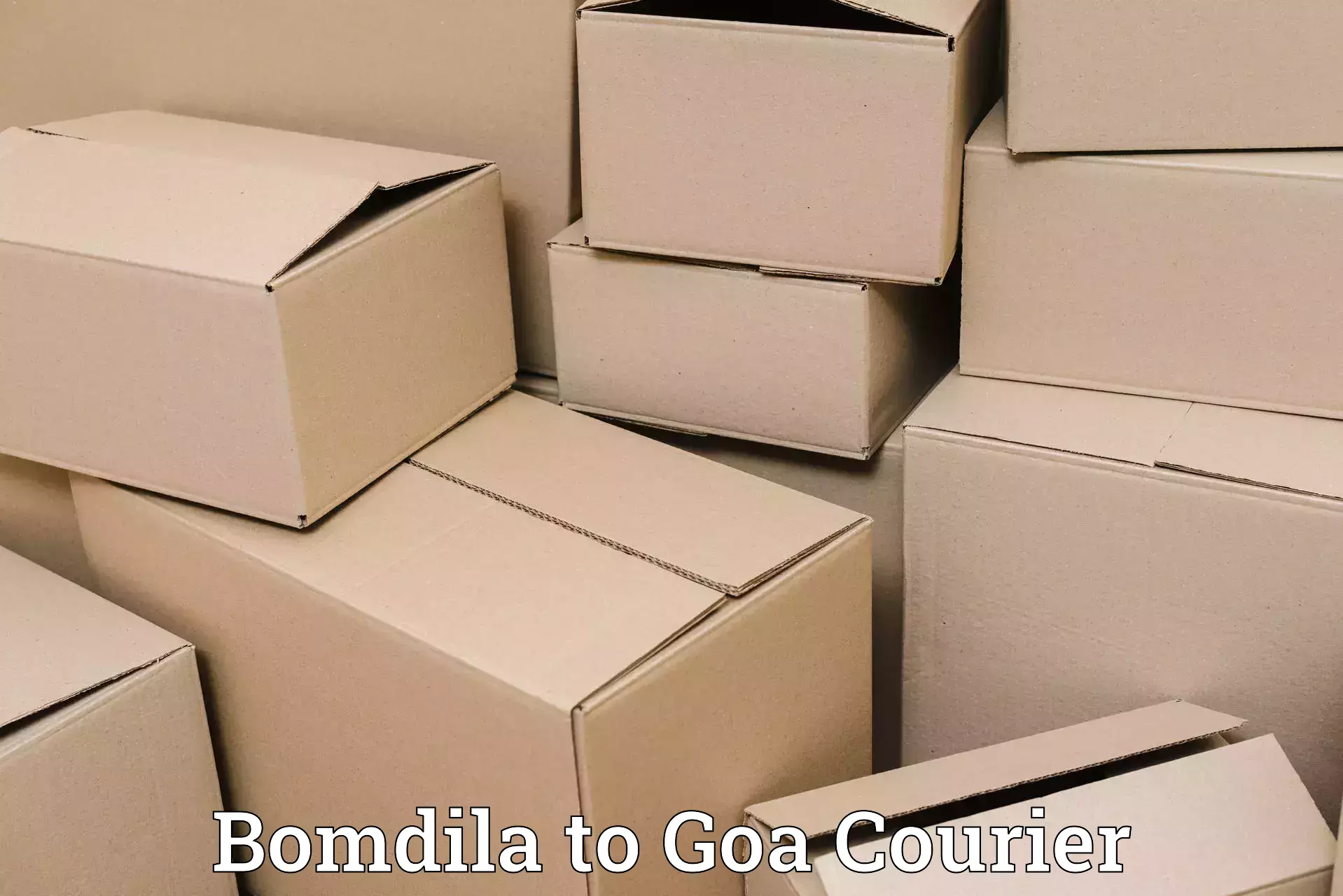 Baggage transport quote Bomdila to Goa University