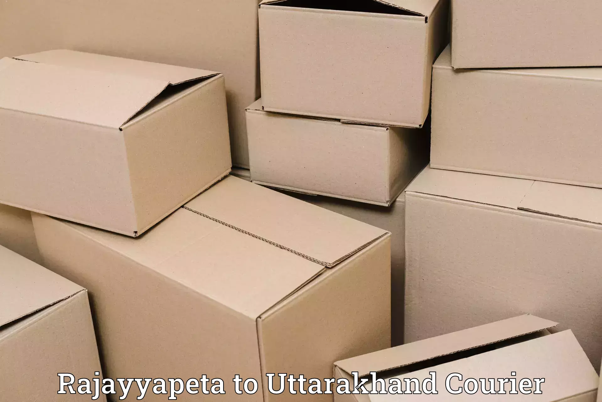 Luggage shipping options Rajayyapeta to Nainital