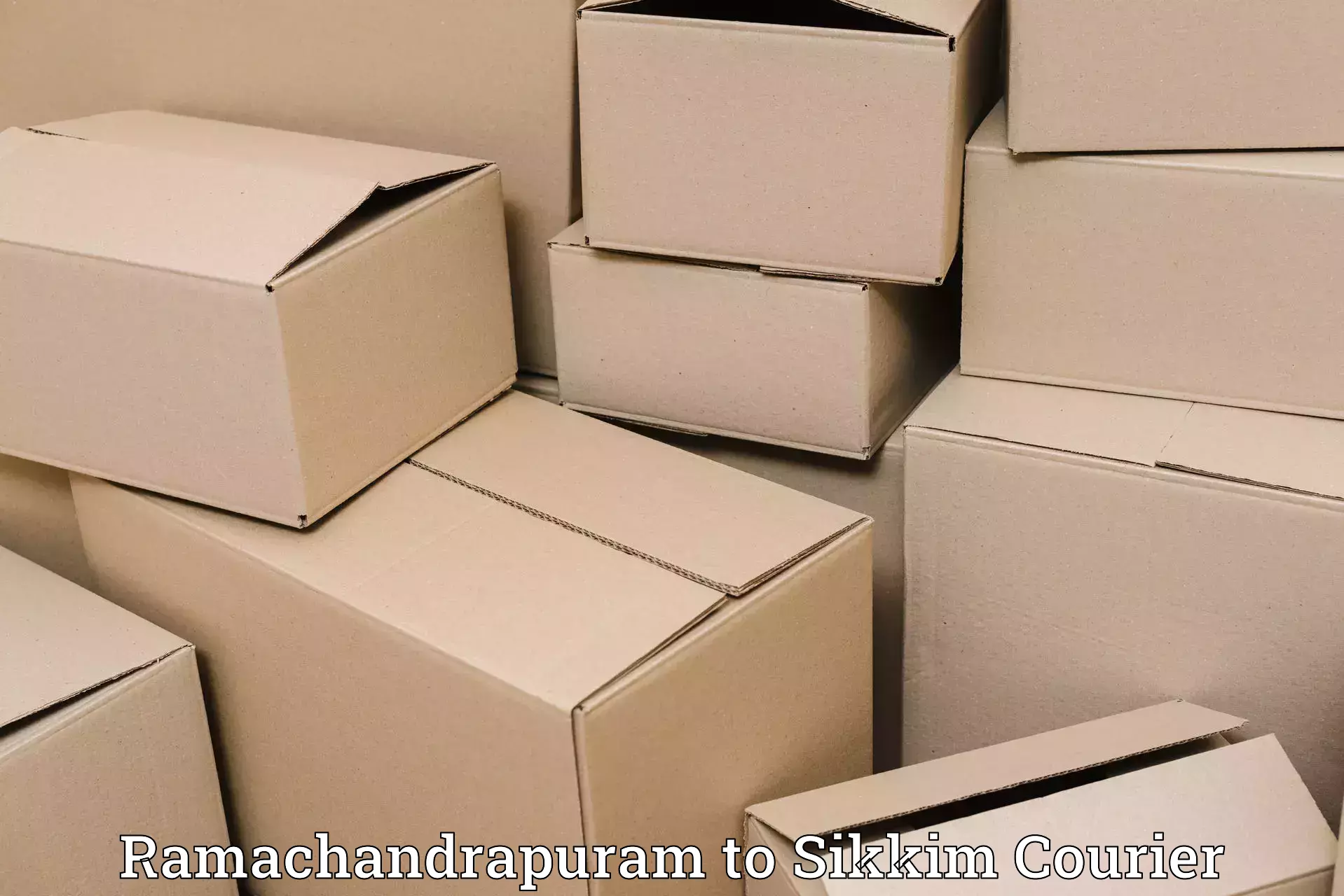 Overnight luggage courier Ramachandrapuram to Singtam