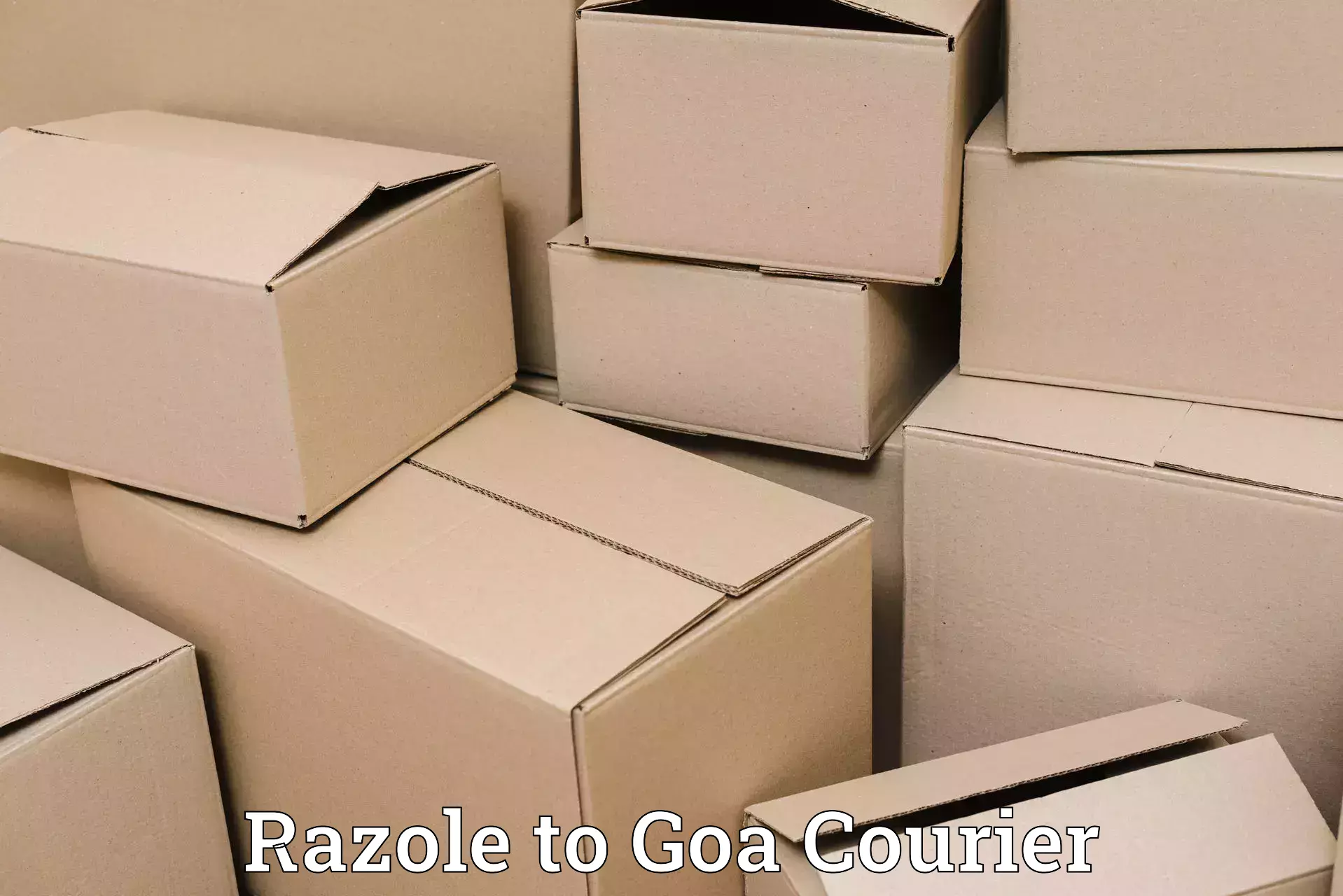 Comprehensive baggage courier Razole to Bardez