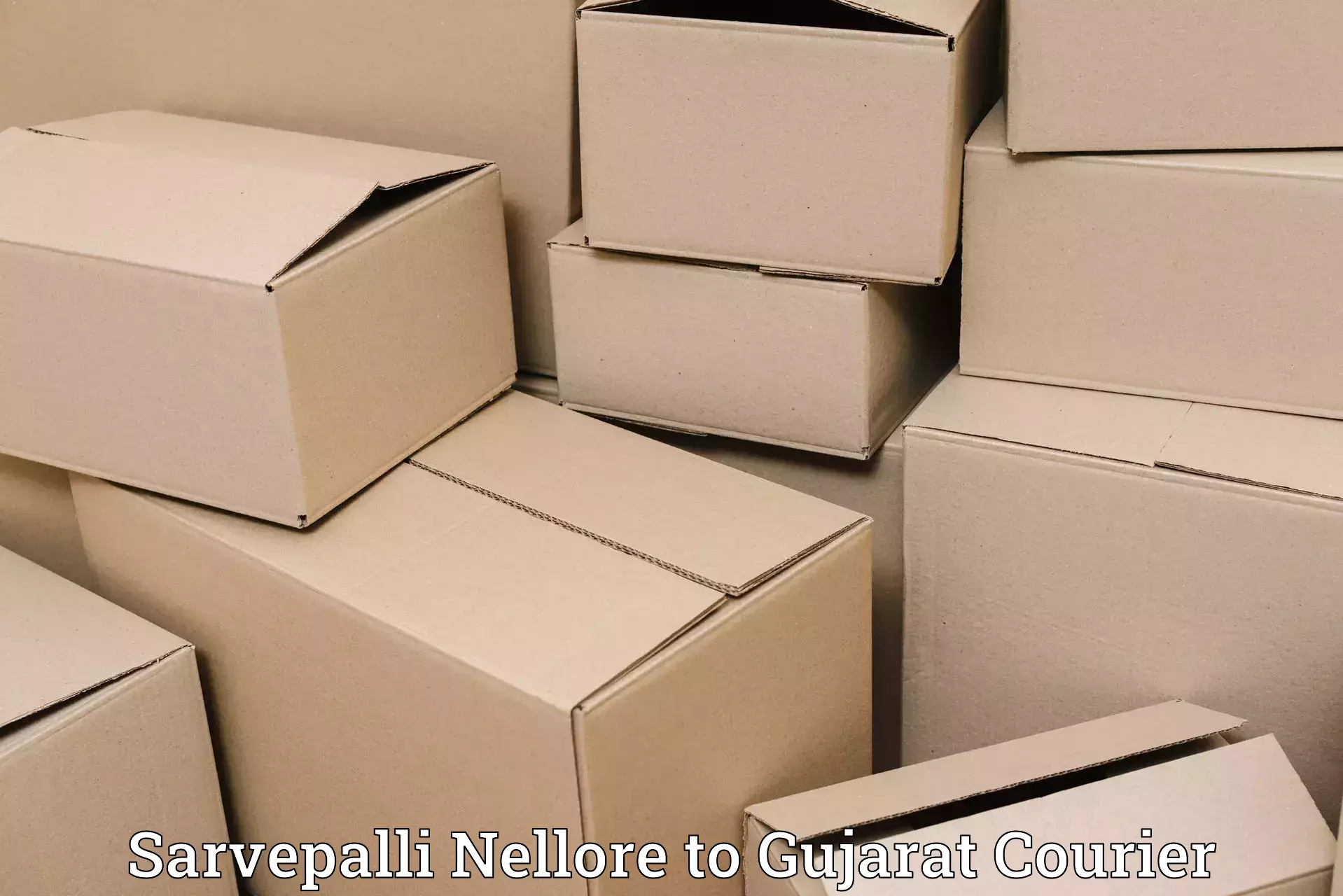 Versatile luggage courier Sarvepalli Nellore to Una Gir Somnath