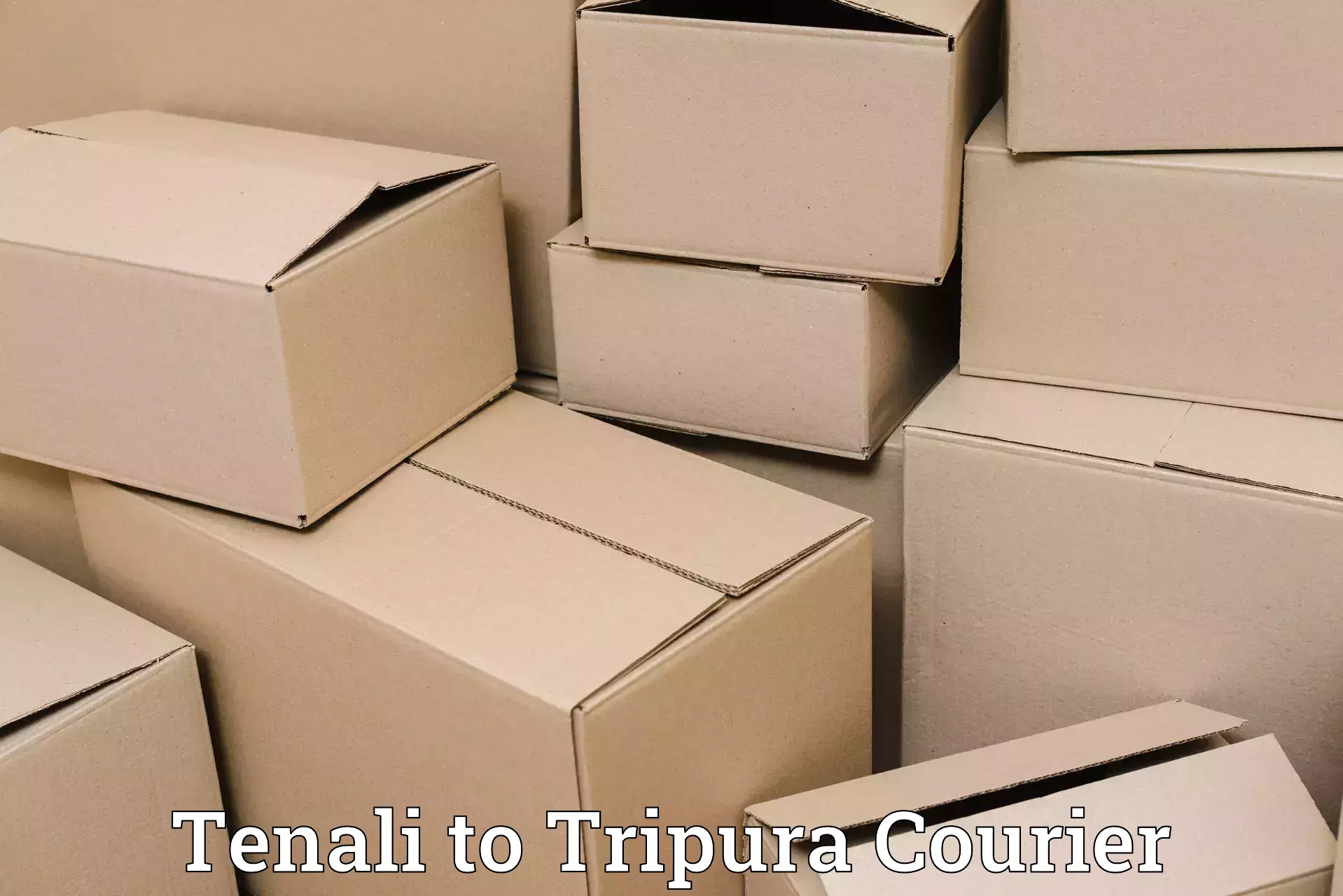 Comprehensive baggage courier Tenali to North Tripura