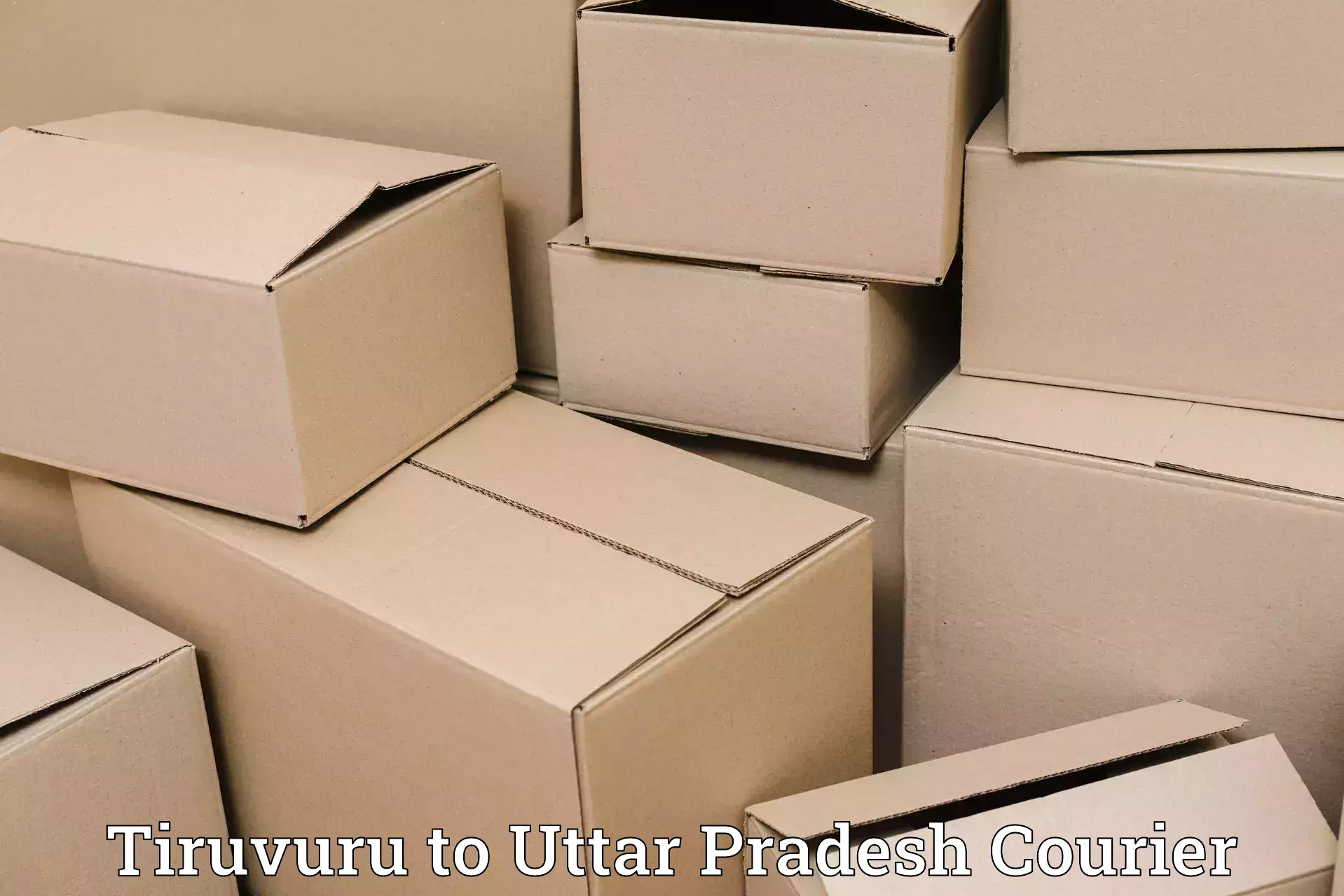 Baggage courier guide Tiruvuru to IIT Kanpur