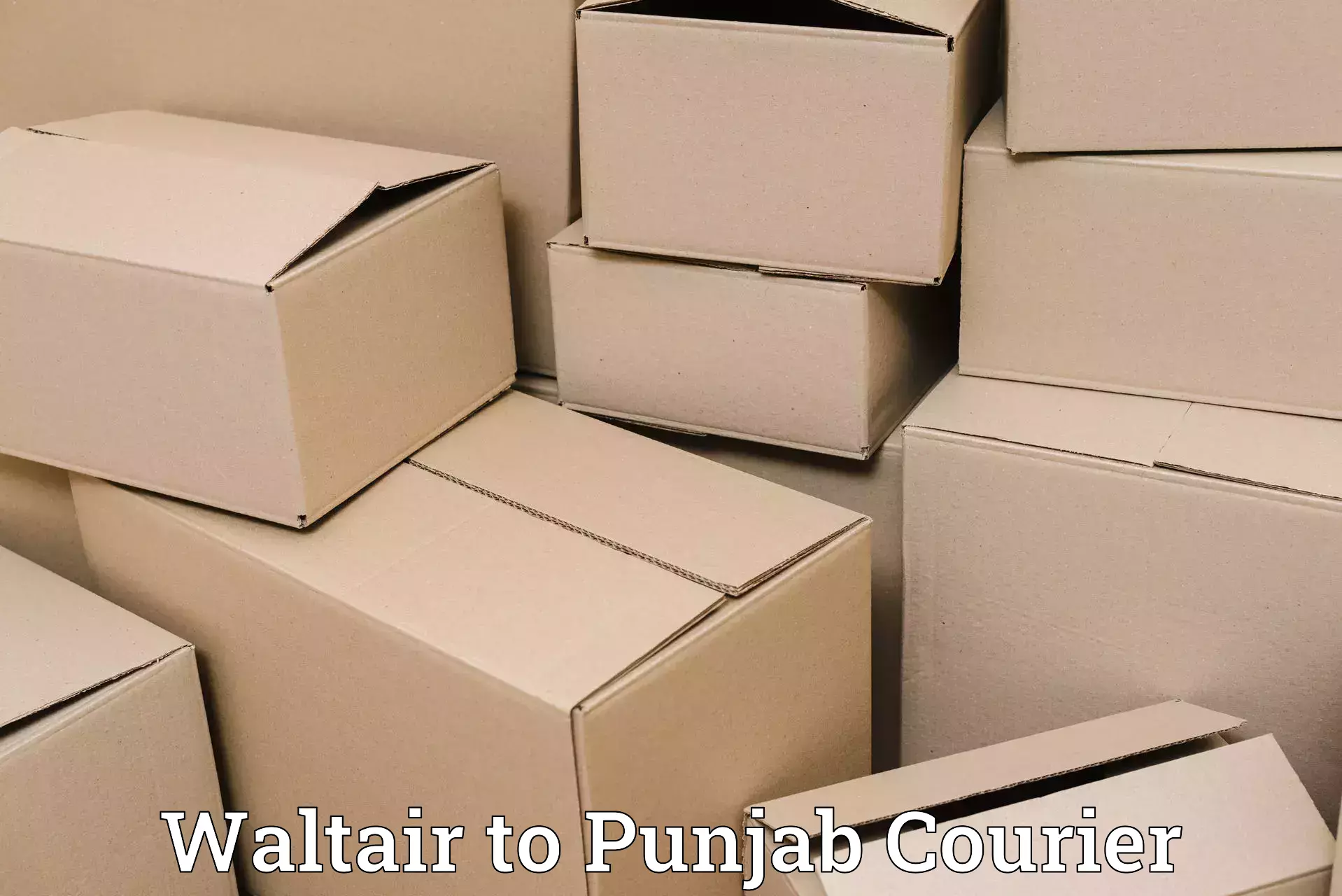 Single item baggage courier Waltair to Central University of Punjab Bathinda