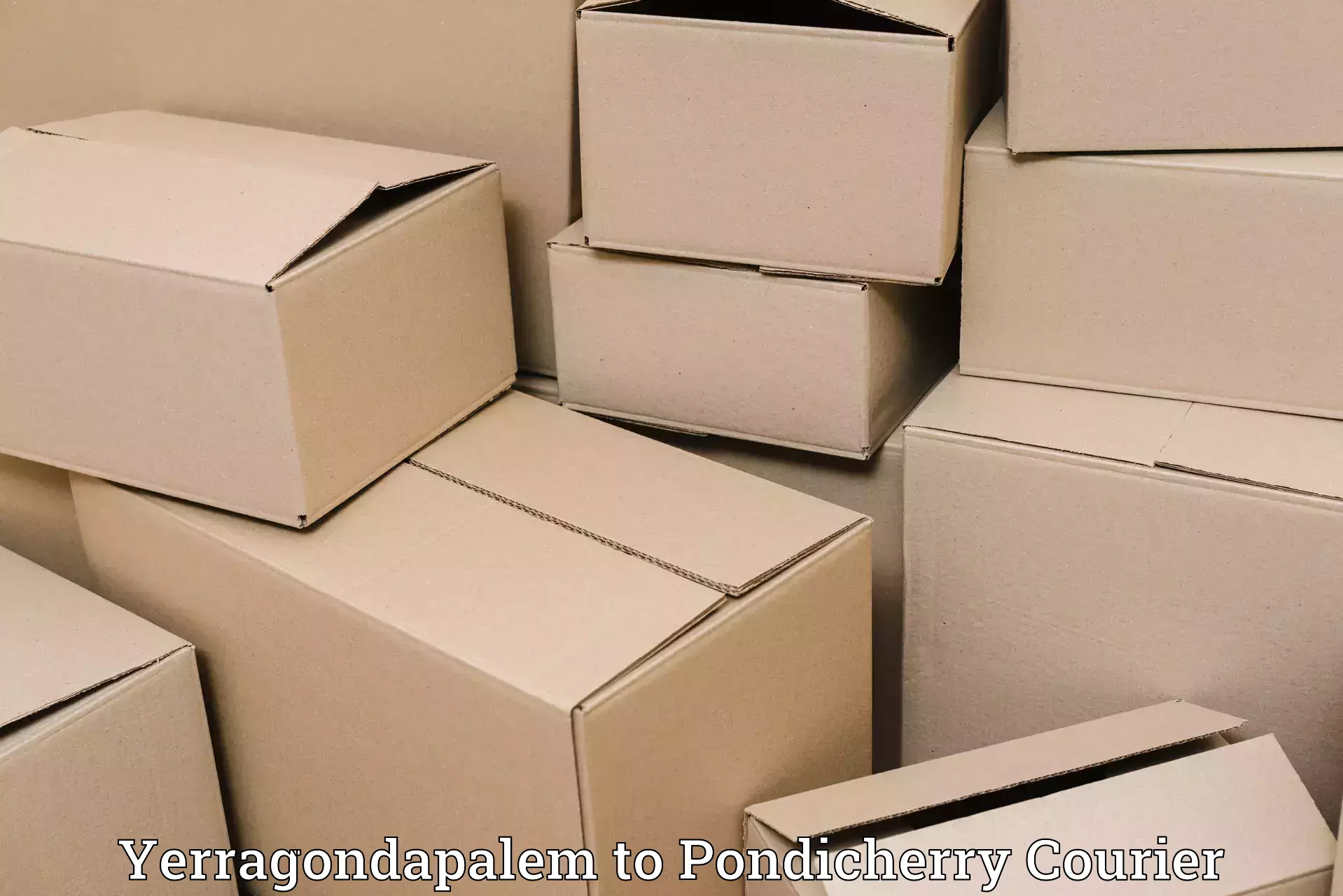 Emergency luggage shipping in Yerragondapalem to Pondicherry University