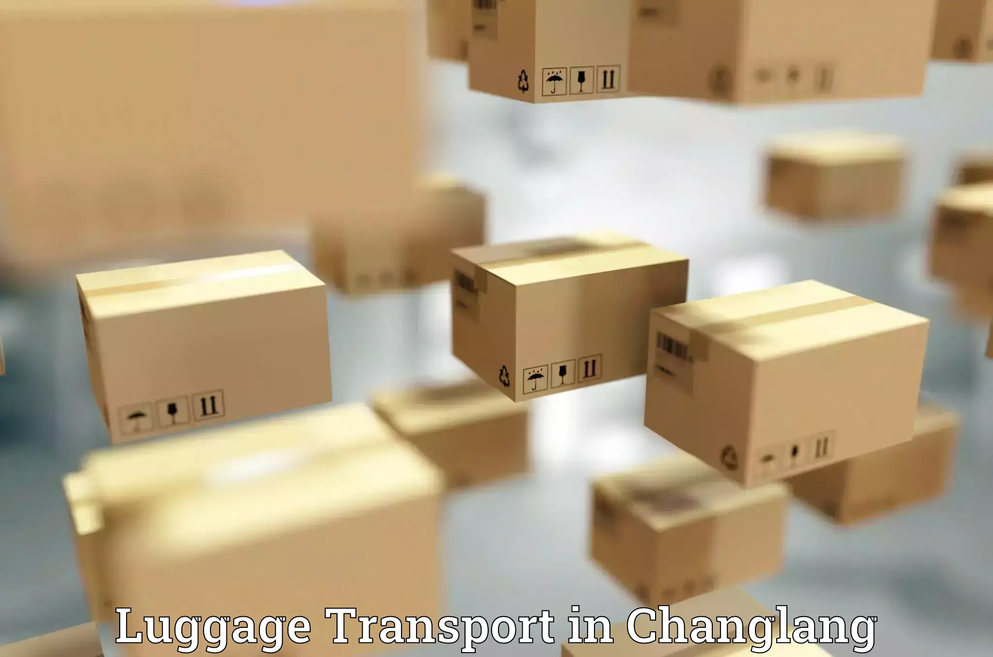 Customized luggage delivery in Changlang