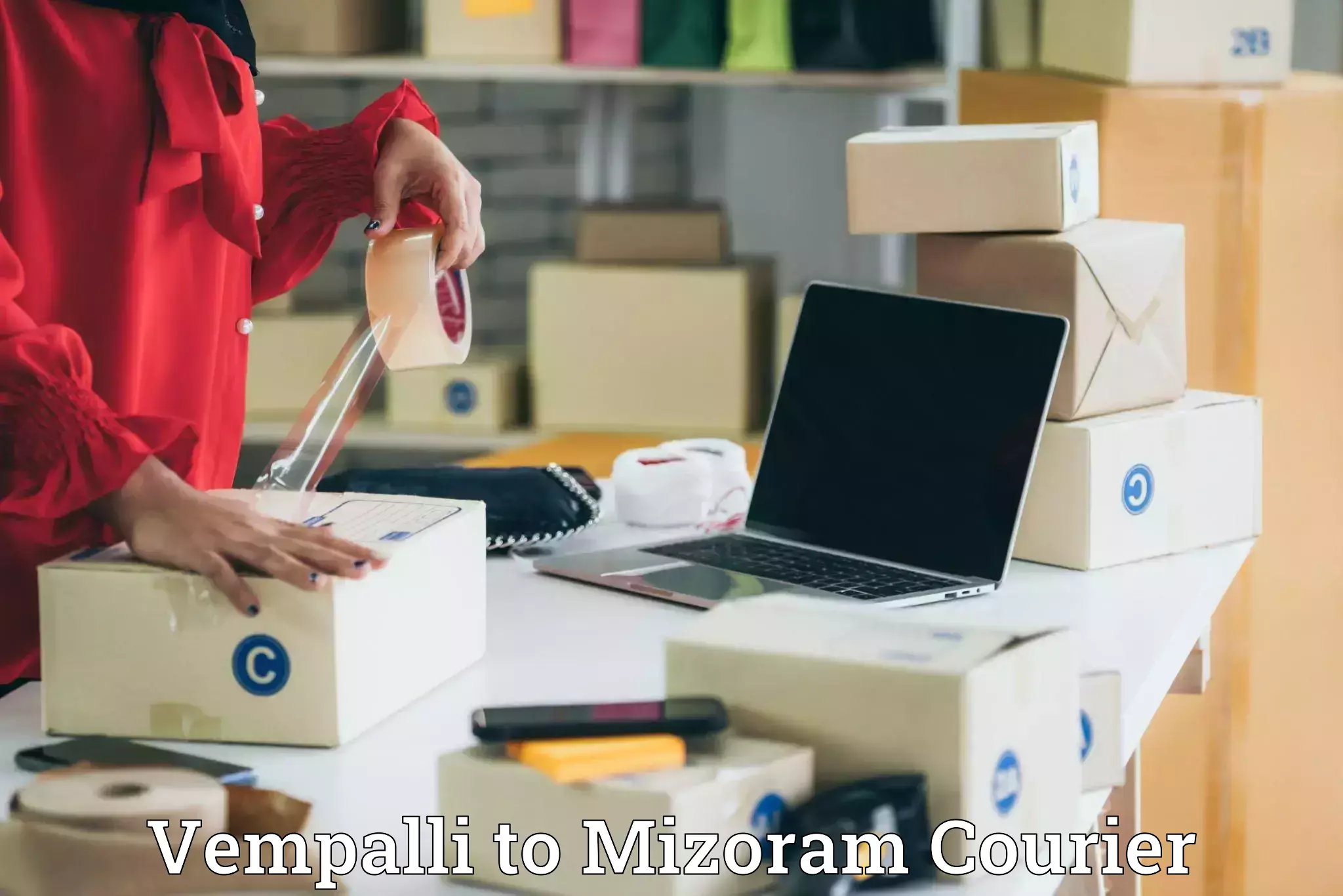 Baggage delivery technology Vempalli to Mizoram