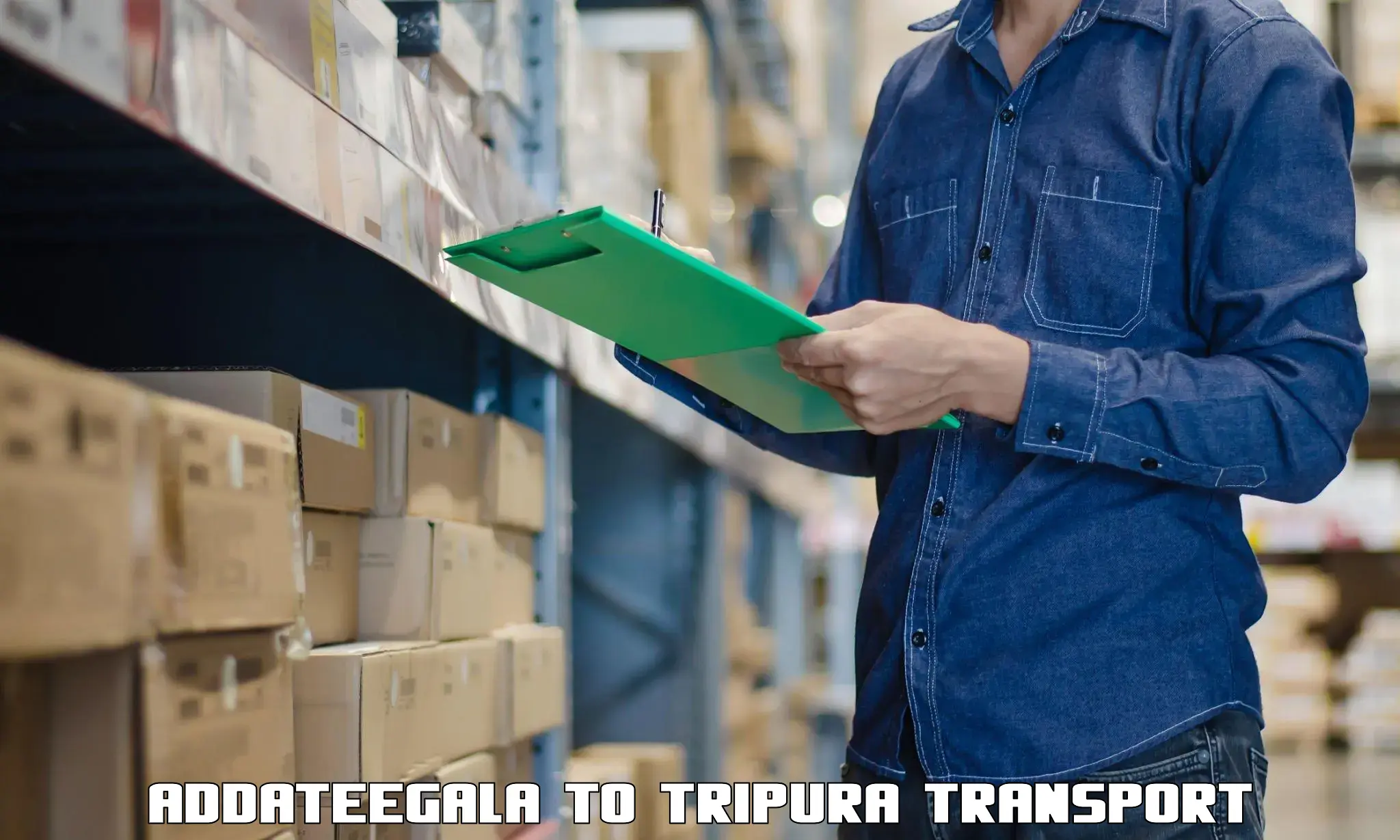 Road transport online services Addateegala to South Tripura